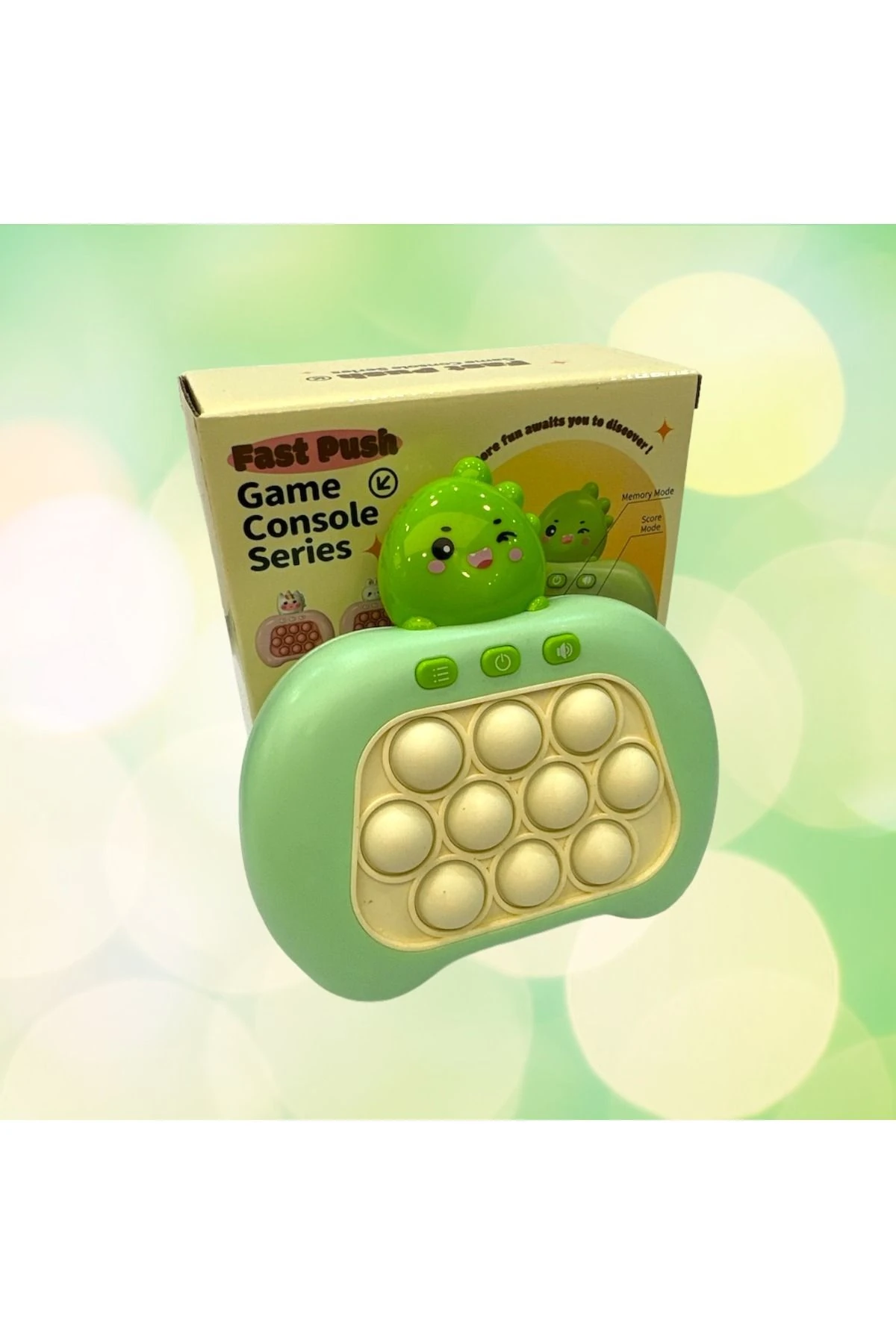 Elektronik Popit, Quick Push Konsol Dinozor Model