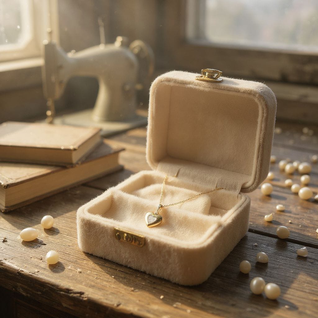 Kalp Tasarım Taşlı Kolye – Zarif ve Anlamlı Hediyelik Takı- Açılabilir Locket Model Taşlı Kolye