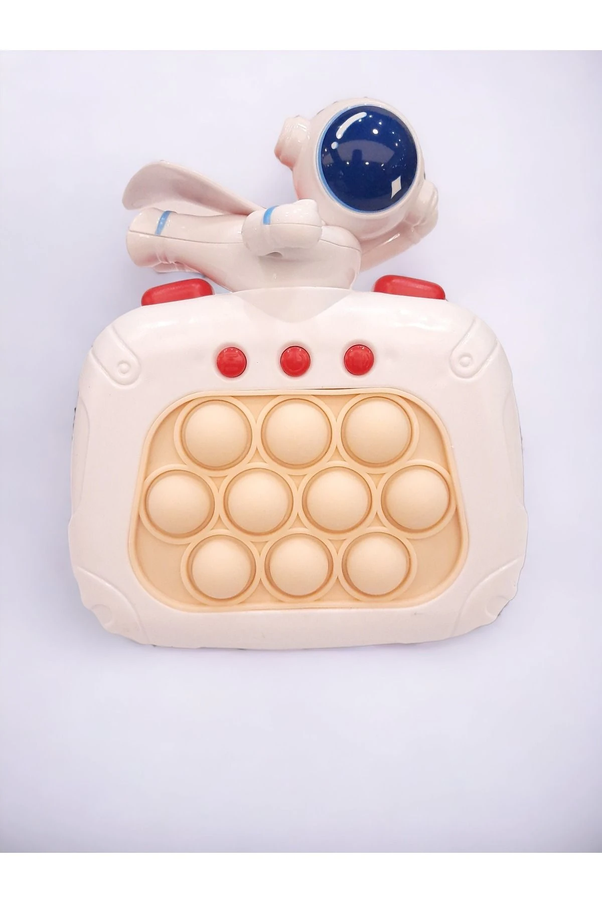 Elektronik Popit, Quick Push Konsol Uçan Astronot Model Beyaz