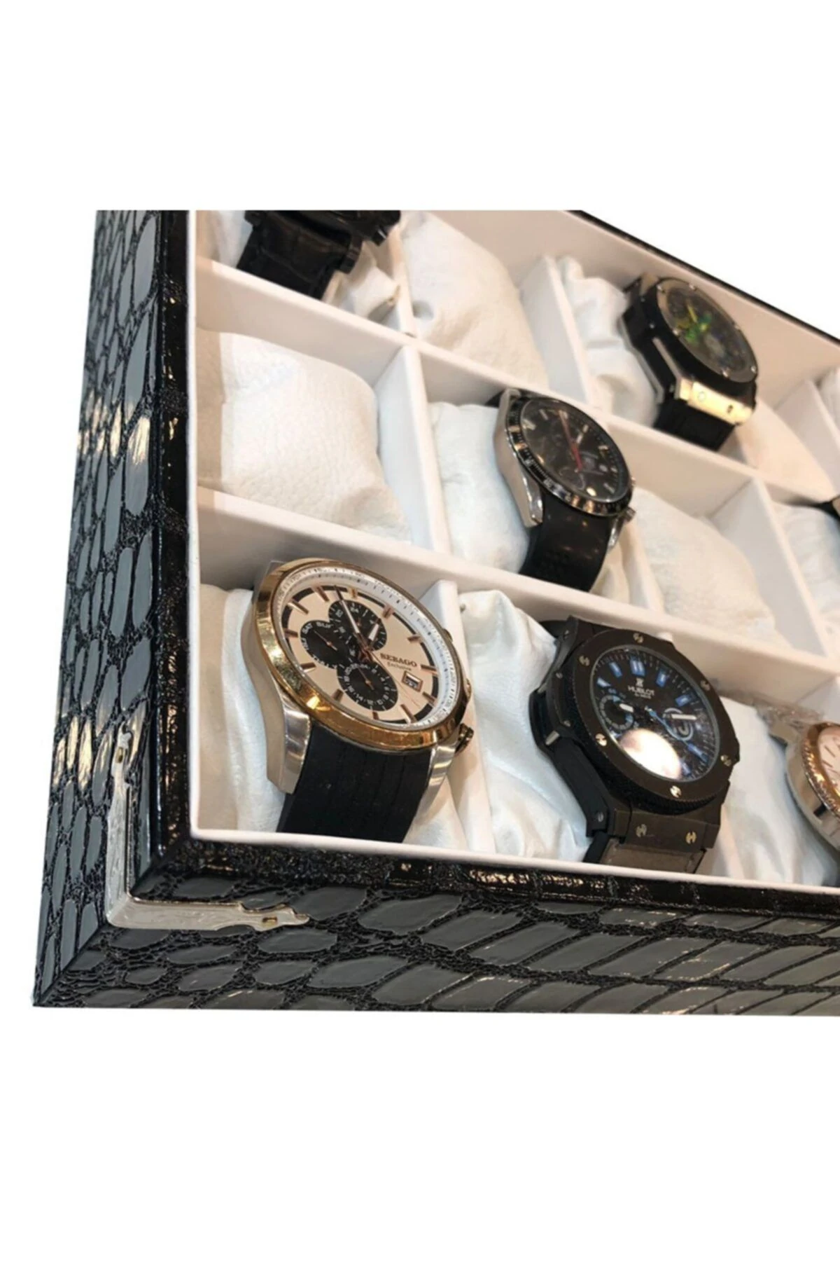 Saat Tablası 15'li Siyah Içi Siyah