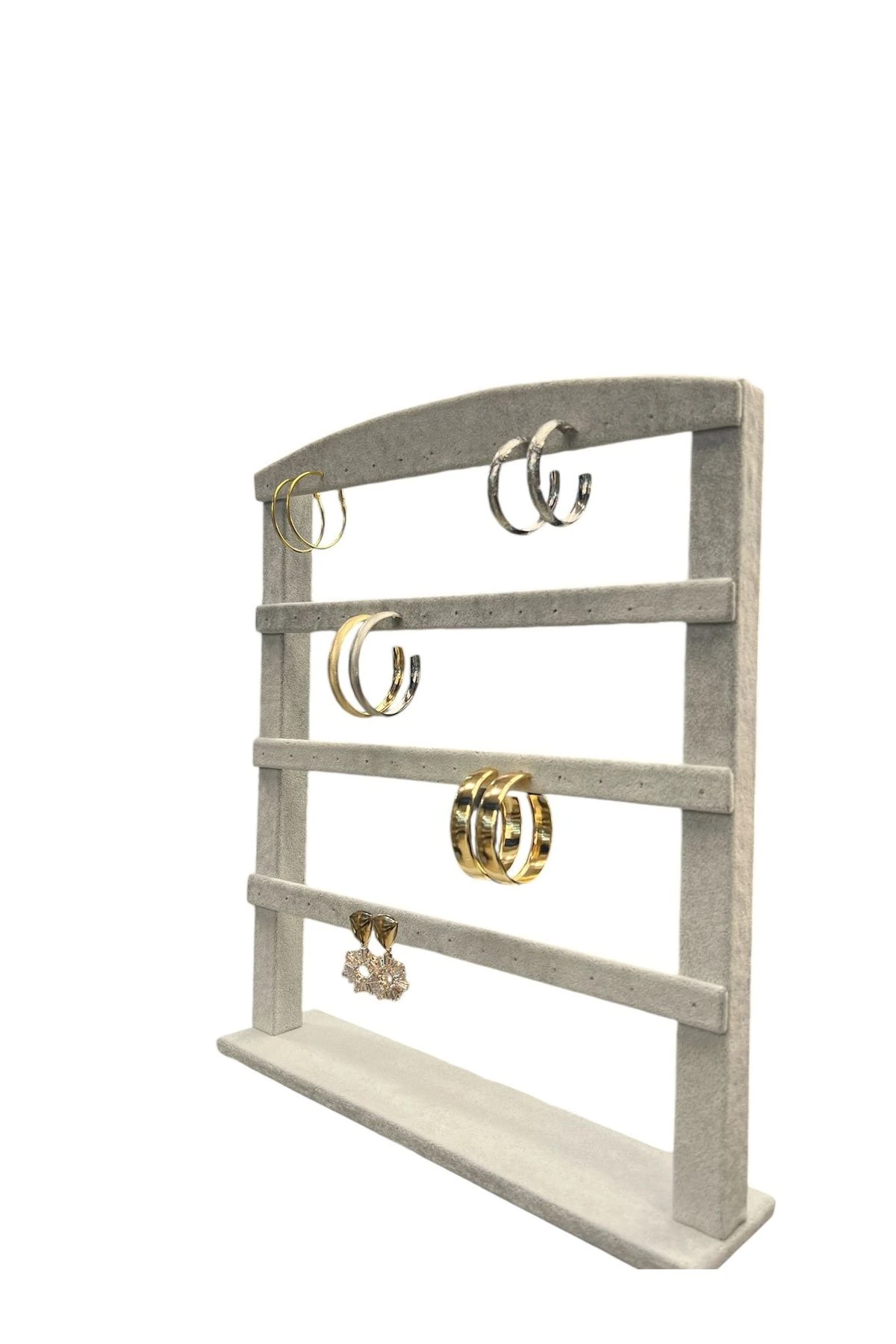 Elegance Wood Ayakta Durabilen Küpe Standı