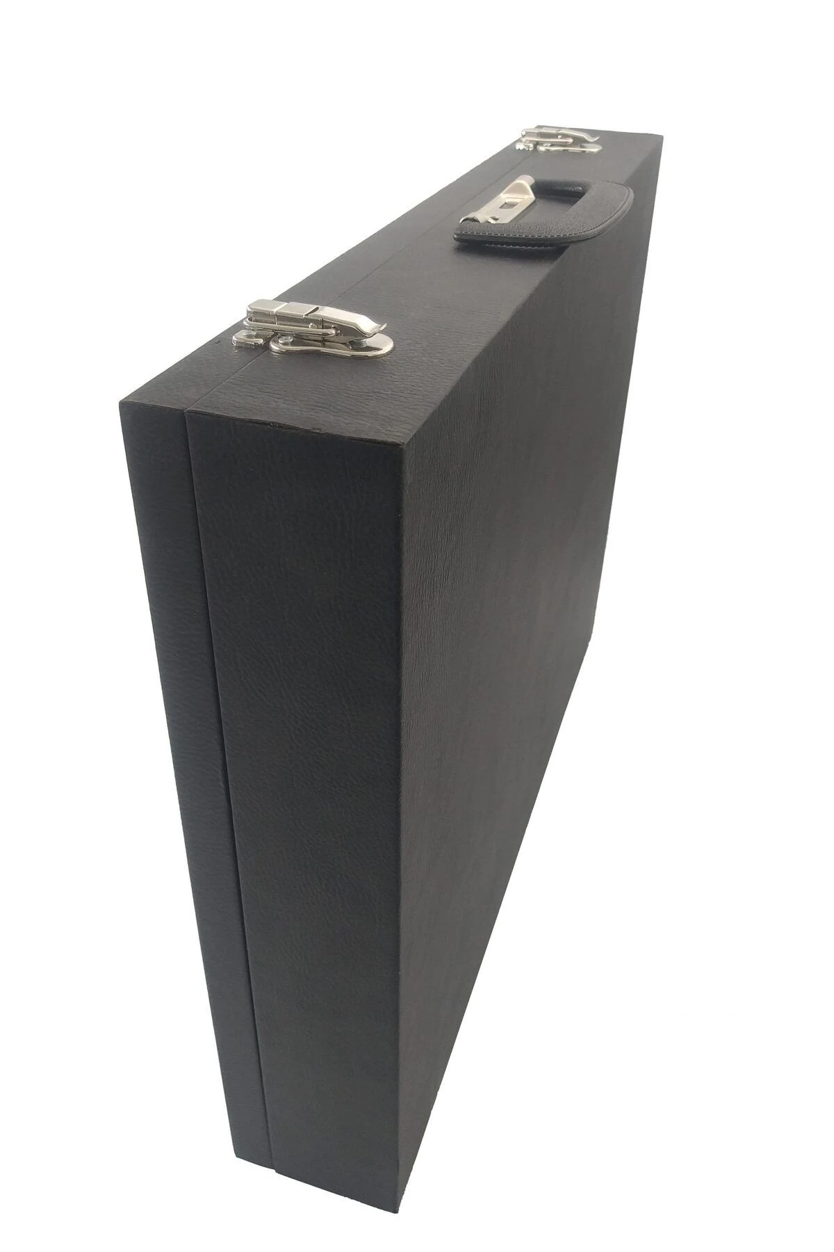 Saat Çantası 30'lu Camsız Siyah içi Beyaz