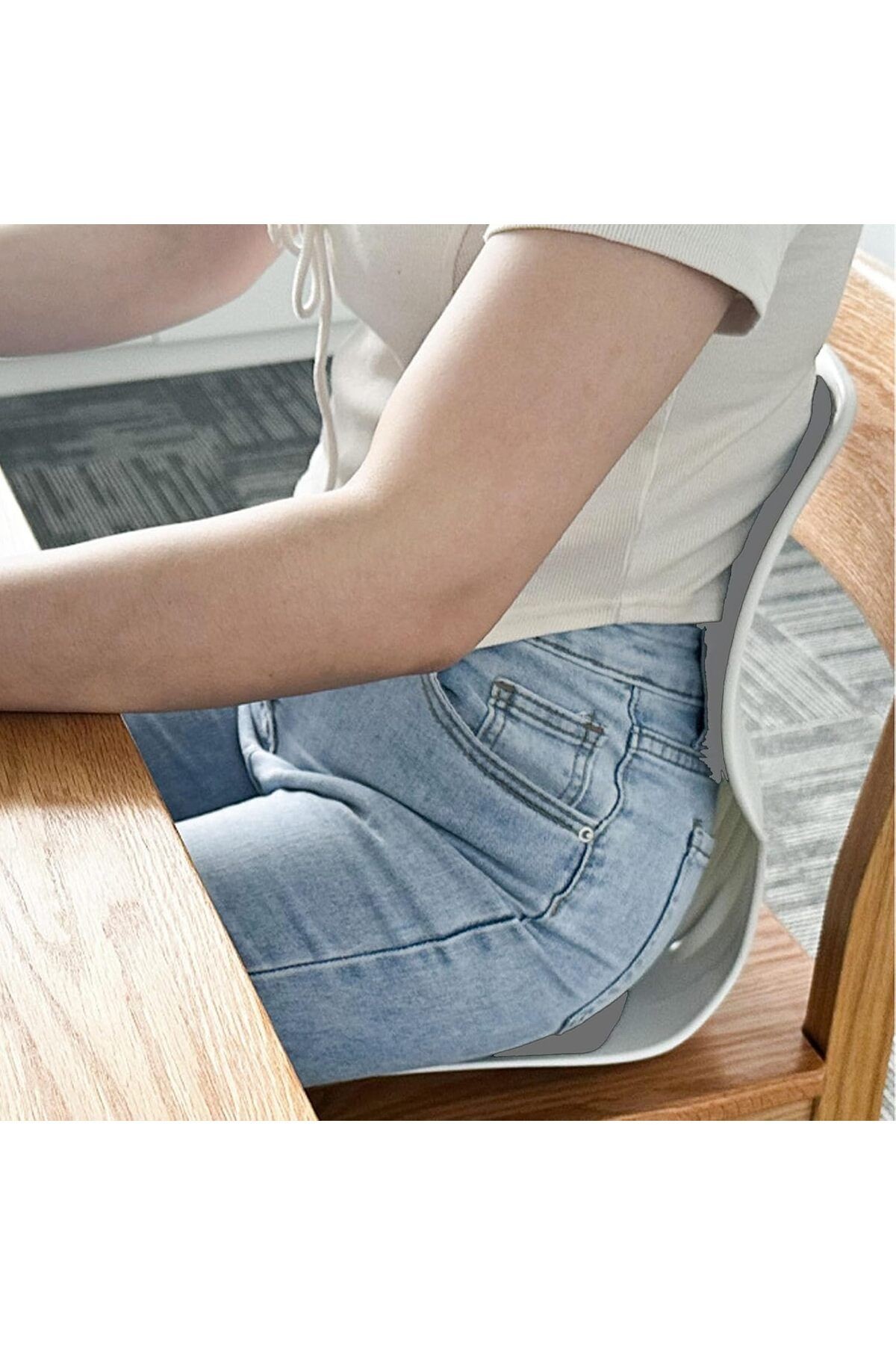 Ergonomik Bel Desteği - Ev ve Ofis Dinlenme, Duruş Düzeltme Bel Desteği