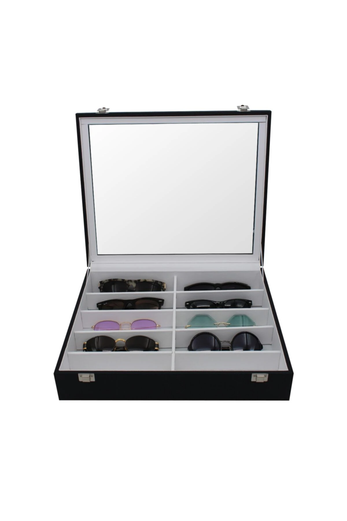 Gözlük Kutusu 10'lu Navy Blue Içi Beyaz