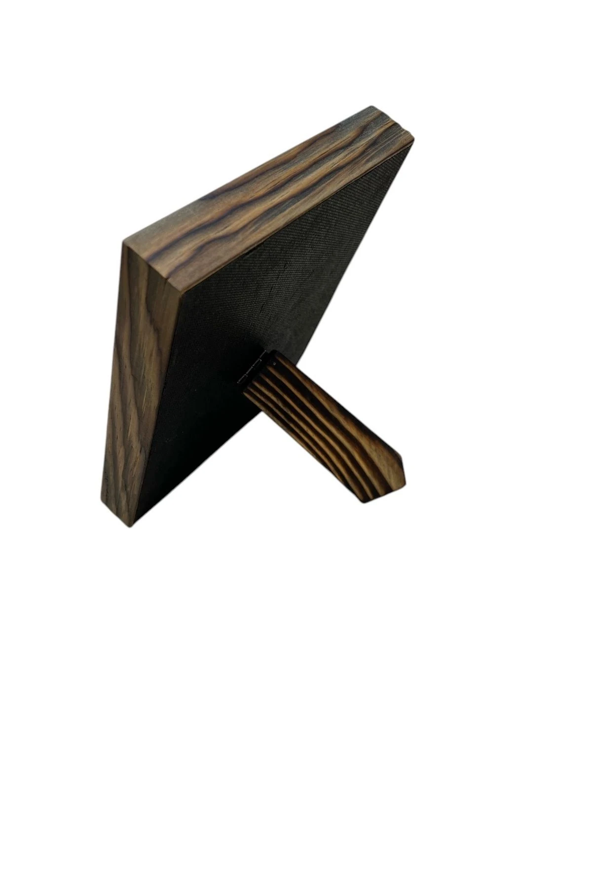 Ahşap Ayakta Durabilen Yüzük, Pirsing ve Küpe Standı - 24x17 cm (70 Adet Kapasite)