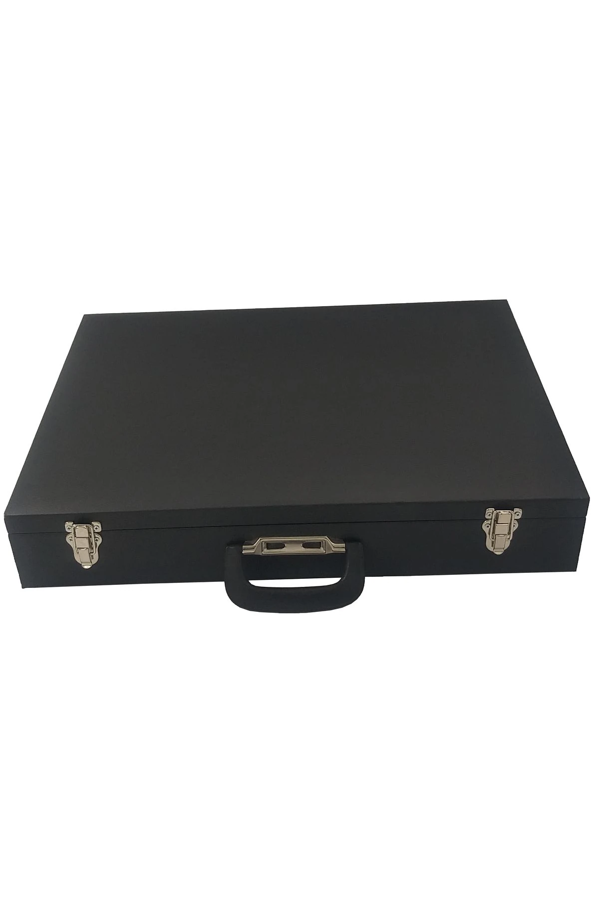 Saat Çantası 30'lu Camsız Siyah içi Beyaz