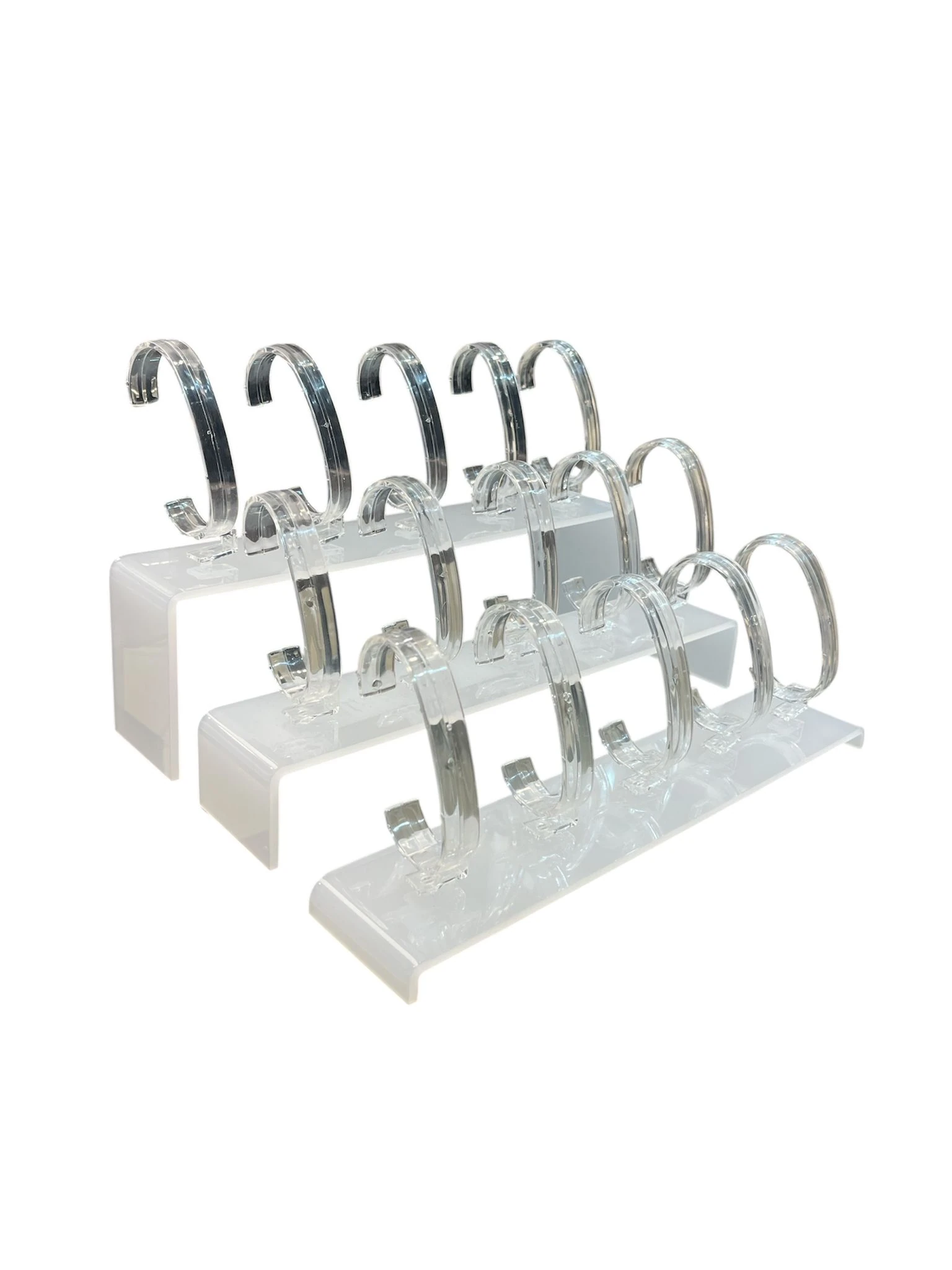 Saat Standı 3 Kademeli 15'li Set Şeffaf