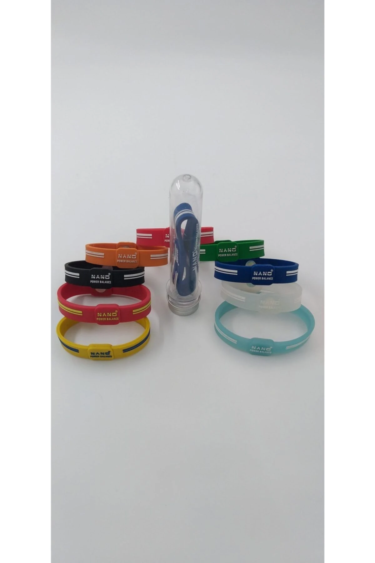 Nano Power Balance Denge Bilekliği Fosforlu Yeşil