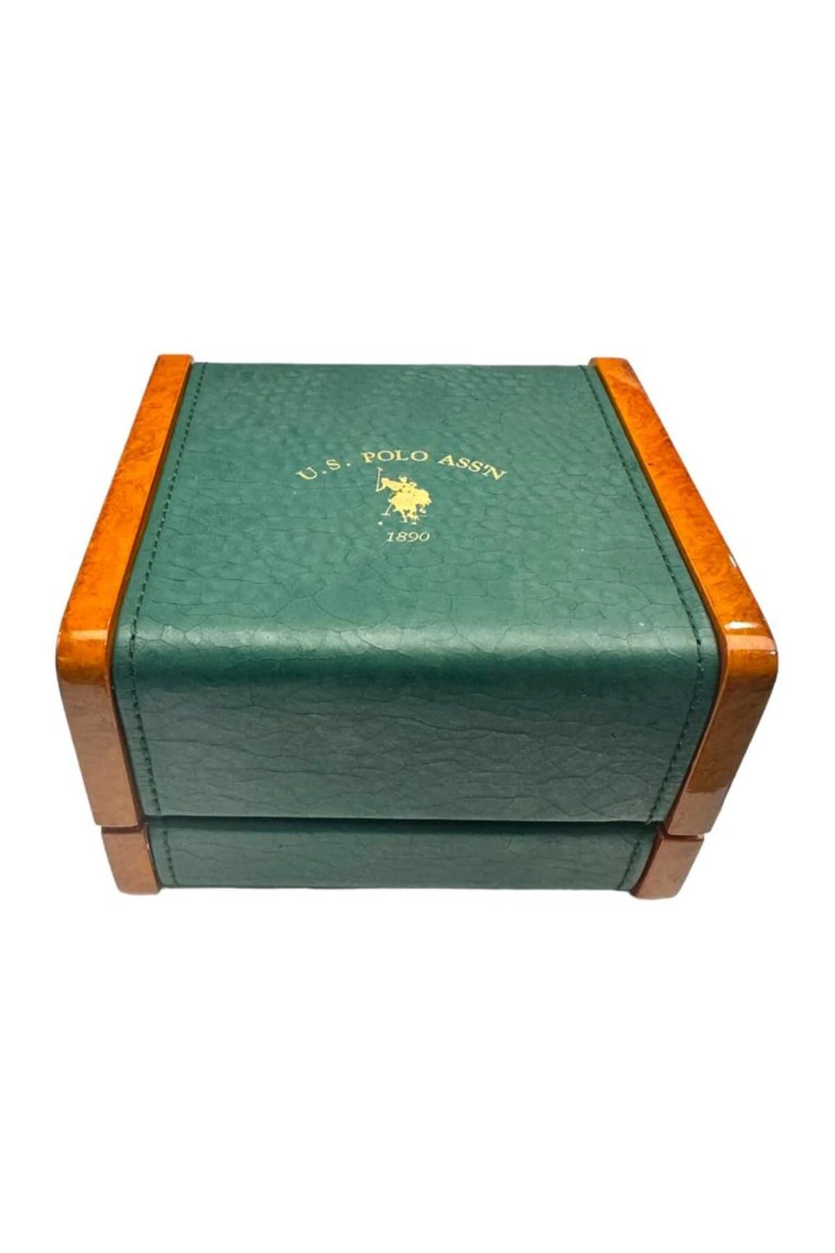 Saat Kutusu Ahşap Üzeri Kaplama Kutu Logolu