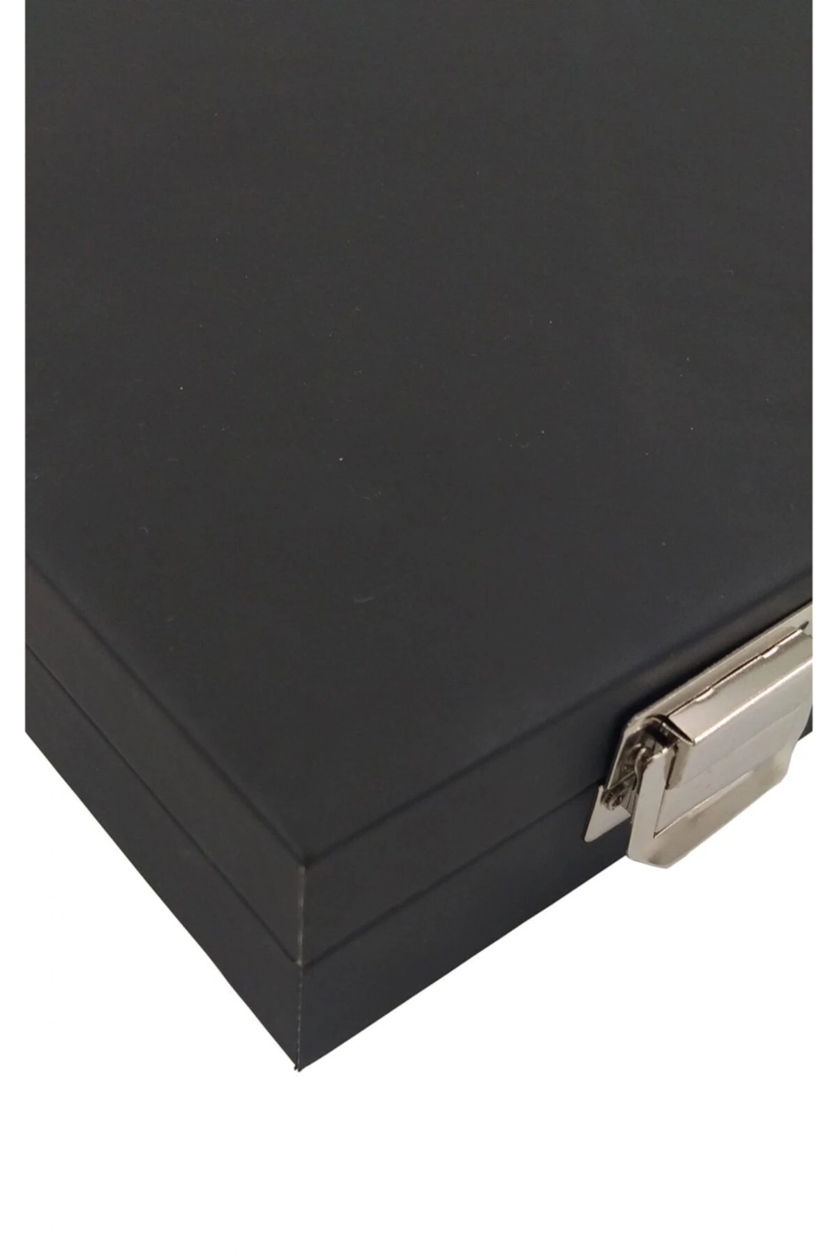 Tesbih Kutusu Lastikli Camsız Siyah