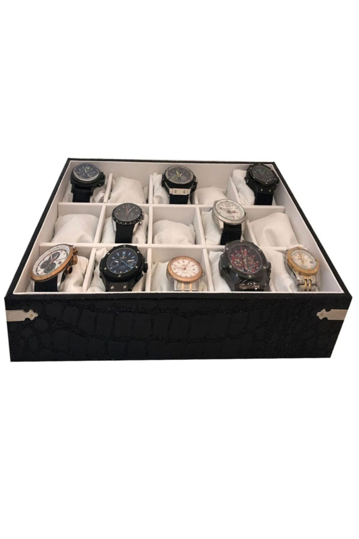 Saat Tablası 15'li Siyah Içi Siyah