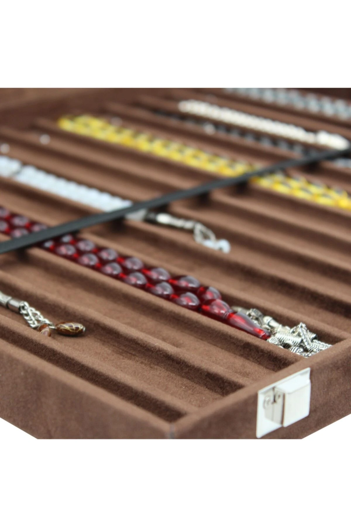 Tesbih Tablası Askılı 15'li Alcantara