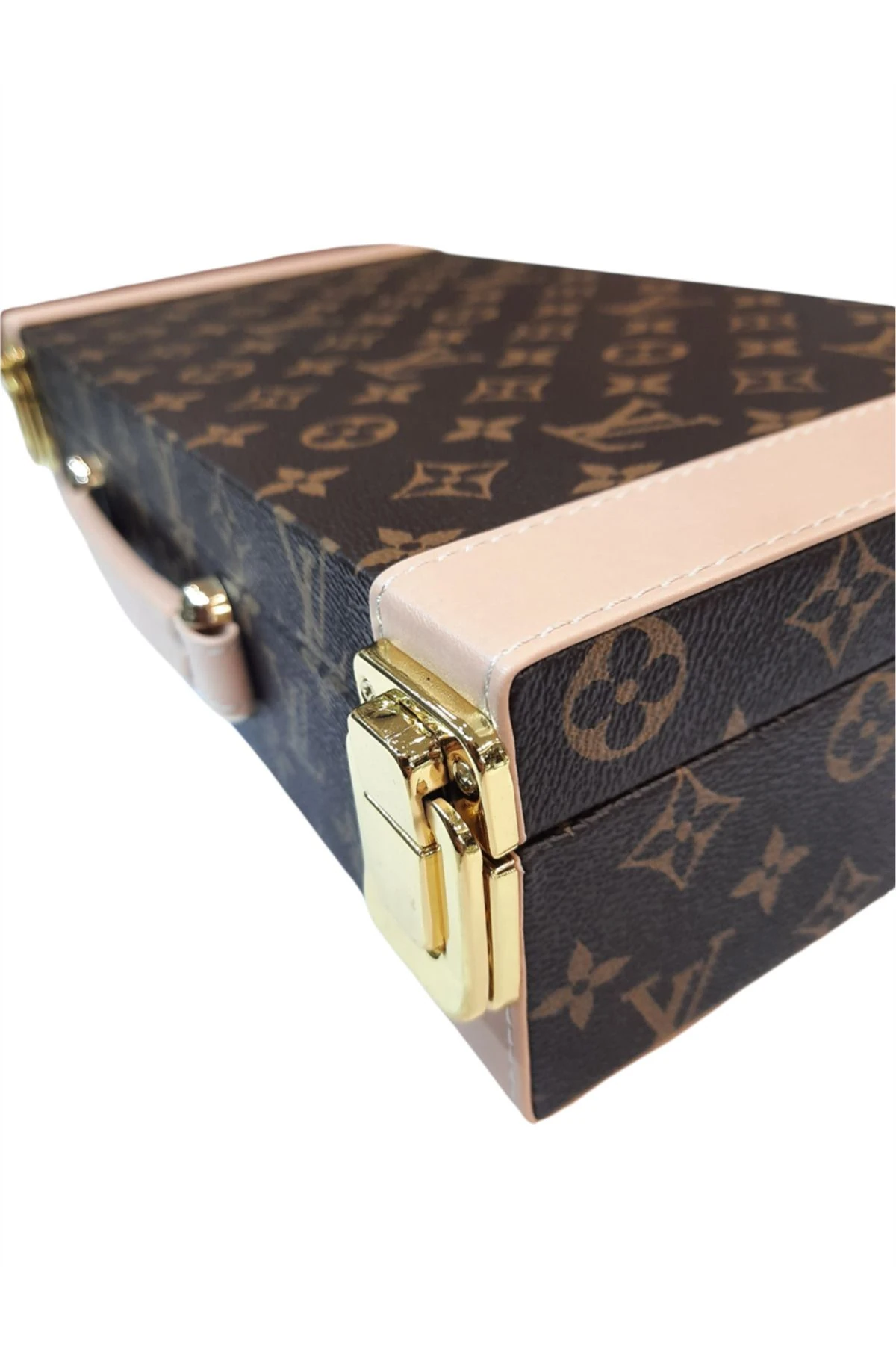 Saat Çantası Ithal 12'li Spesiyal Model Özel Tasarım Pudra Kuşaklı