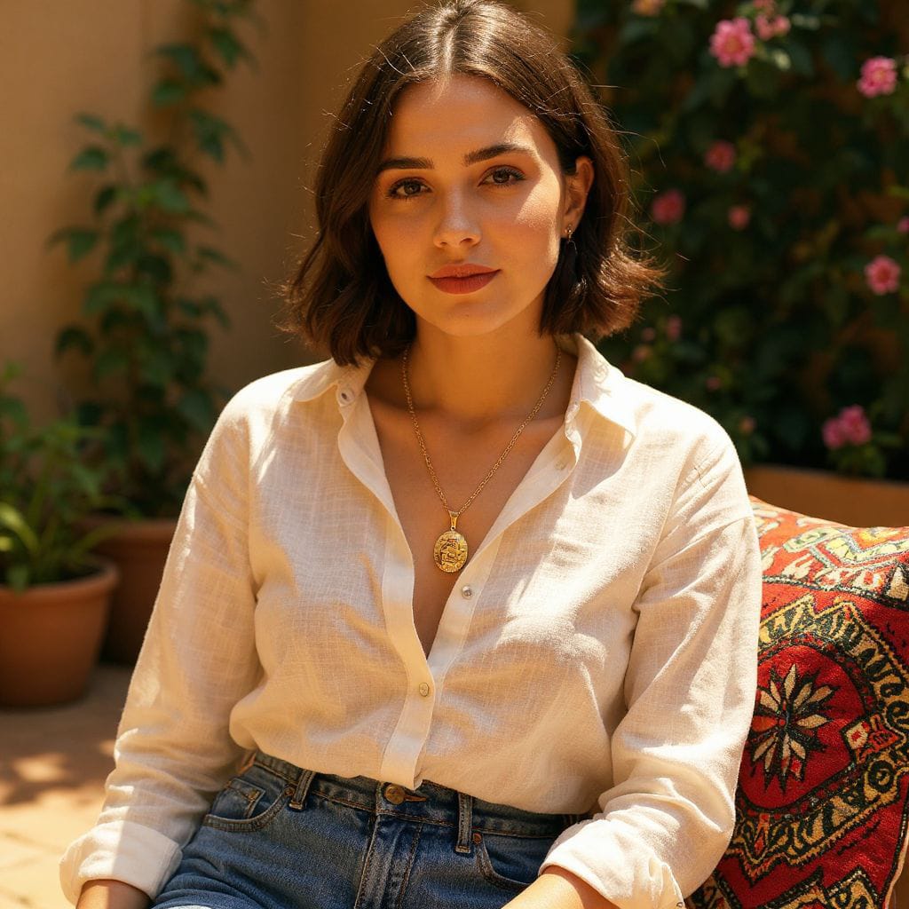 Balık Burcu Kolye – Altın Renk Zincirli Burç Figürlü Özel Tasarım Takı