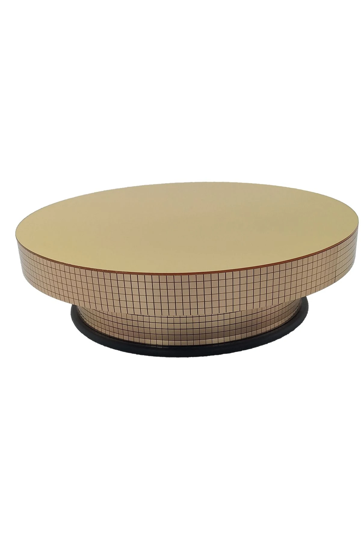 Dönen Stand Aynalı Pilli Gold