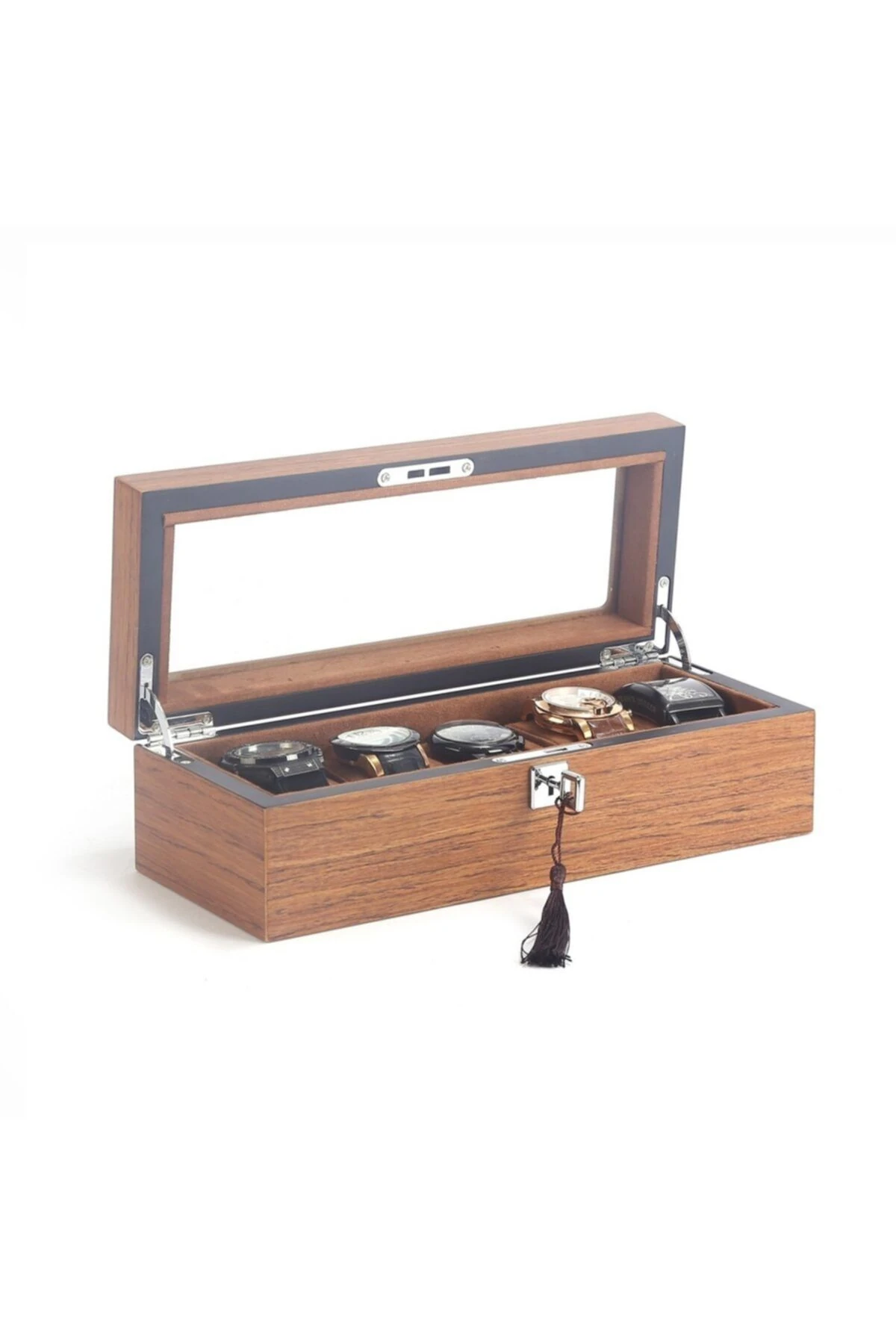 Saat Kutusu Ithal 5'li Spesiyal Ceviz