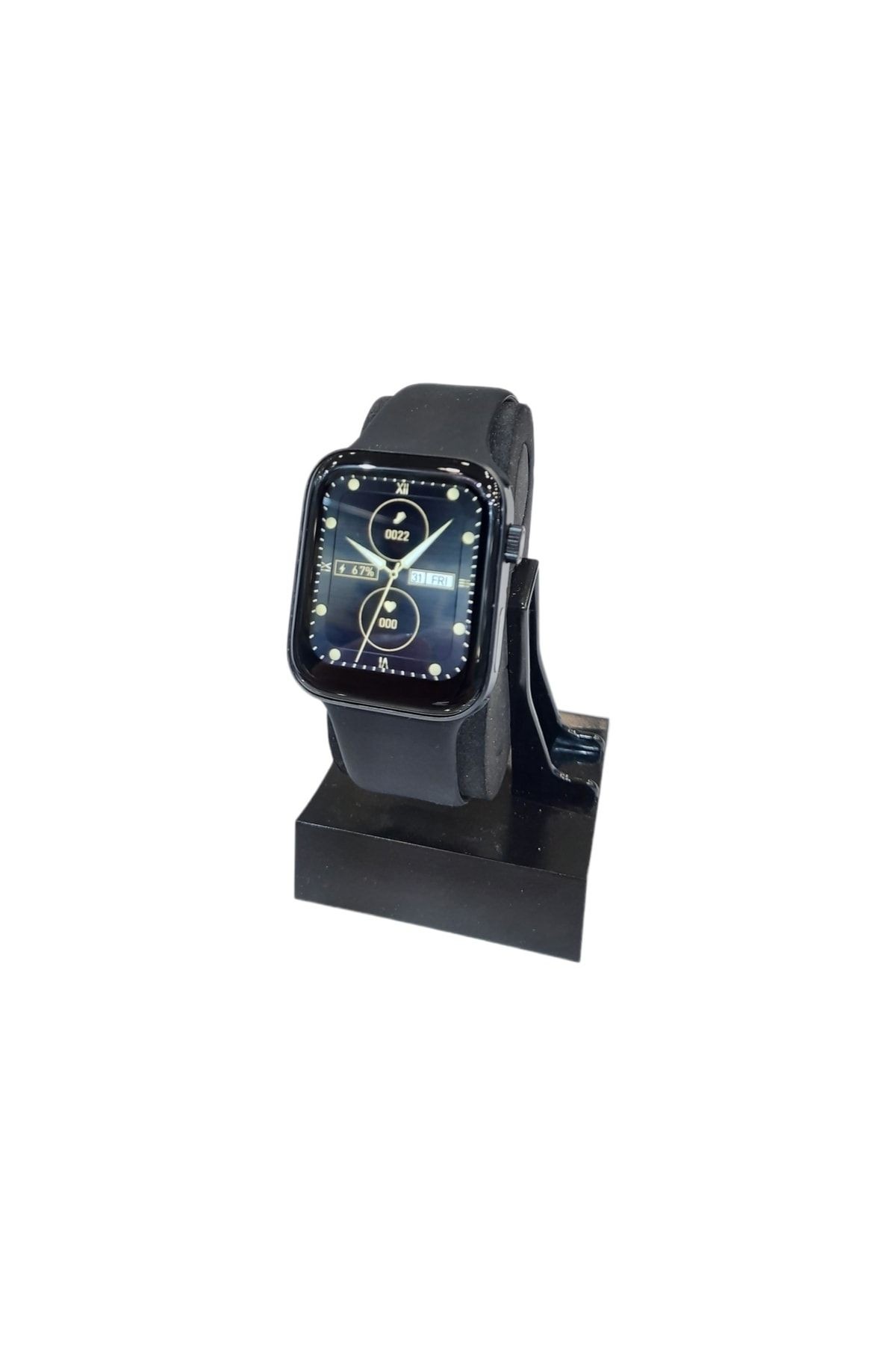Smart Watch 7 Bluetooth 5.2, Silikon Kordon 1,75 Inch Adım Ve Kalp Ritmi Ölçer Bildirim Arama
