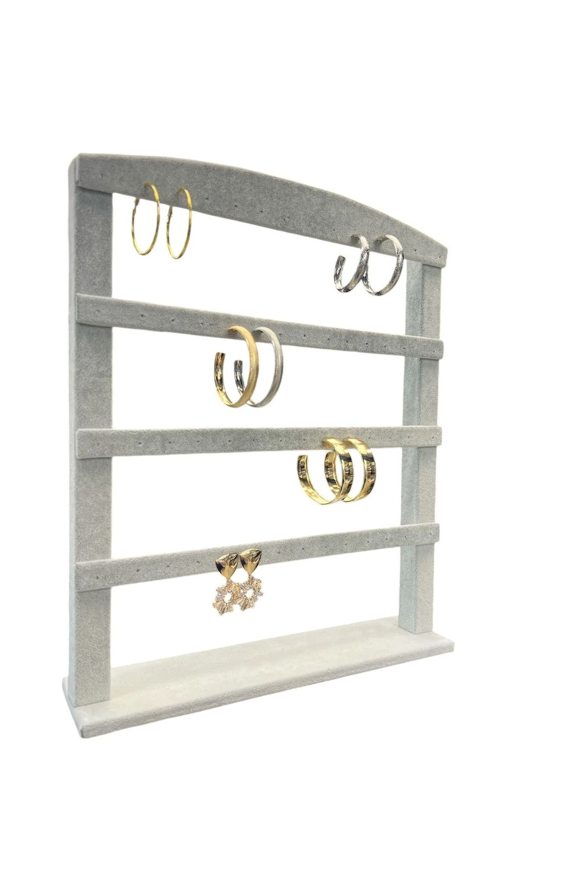 Elegance Wood Ayakta Durabilen Küpe Standı