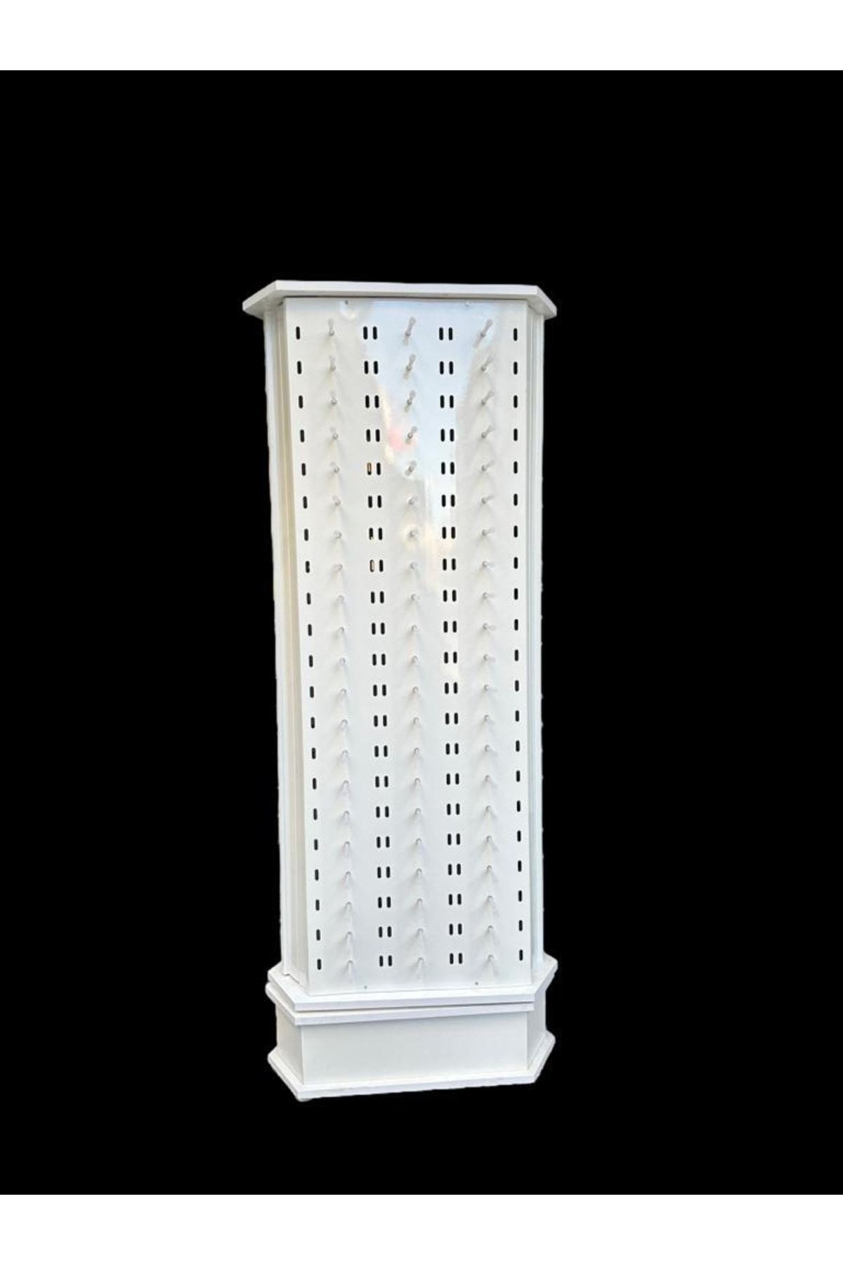 Gözlük Standı 196'lı Metal Gövde Ahşap Ayaklı Dönerli Model