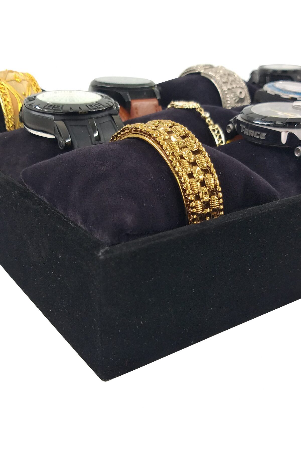 Bileklik Ve Saat Tablası 12'li Siyah