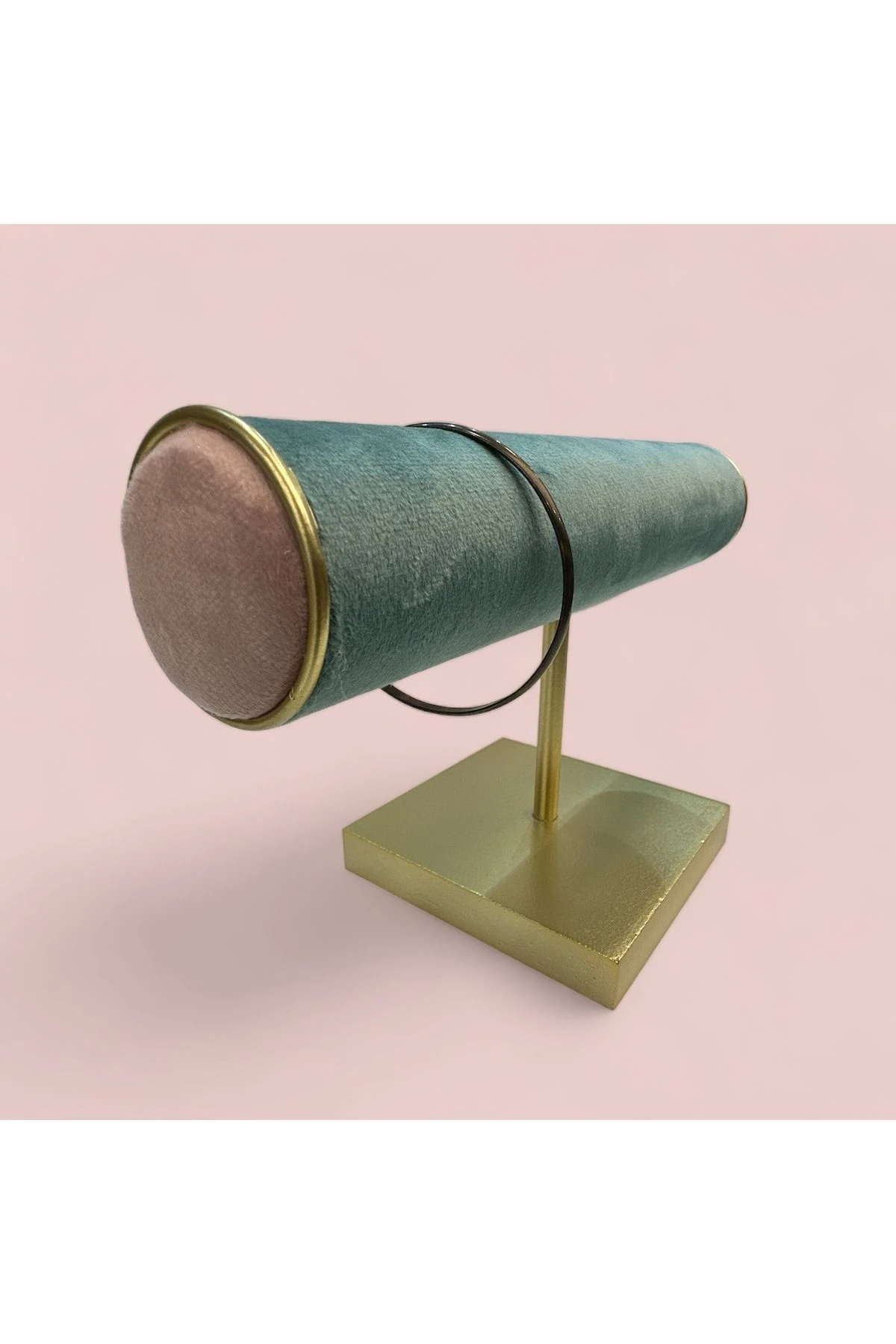 Takı Standı Tekli Silindir Gri