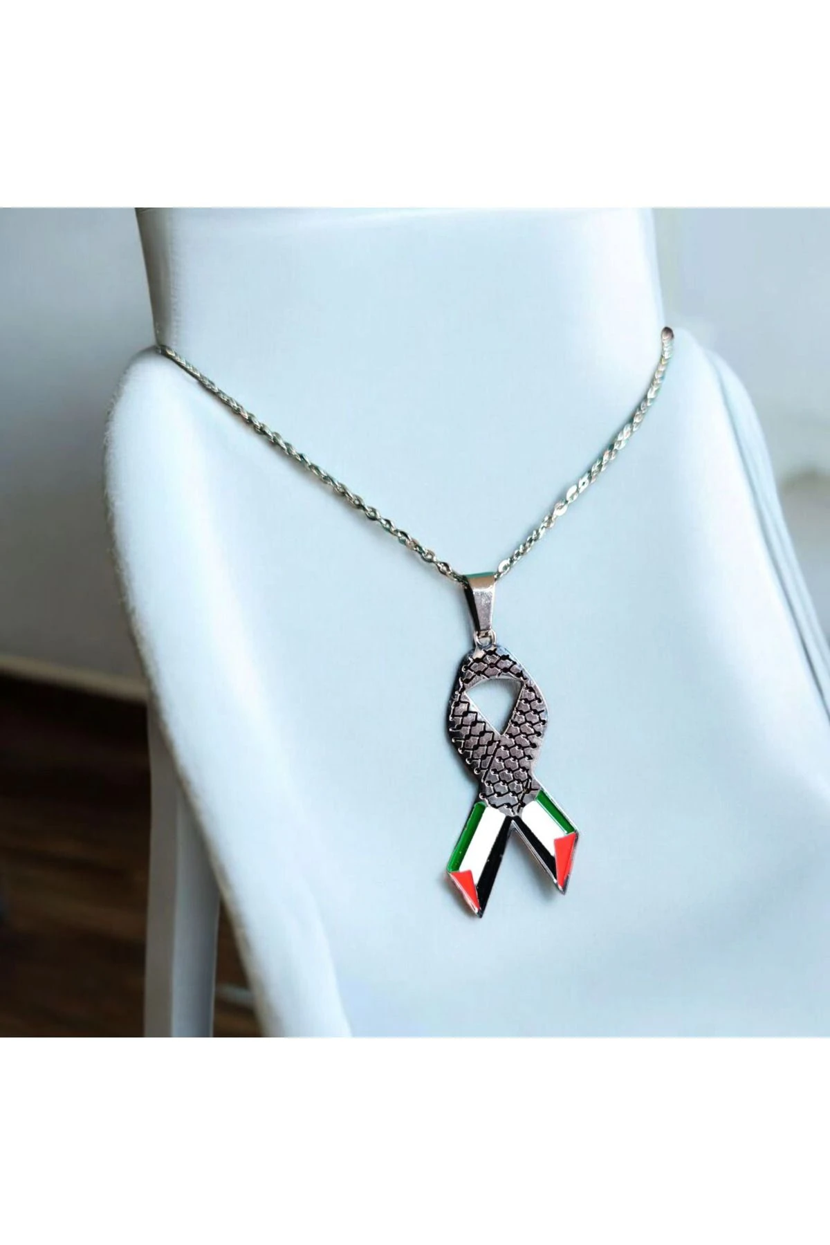Filistin Temalı Özel Tasarım Kolye