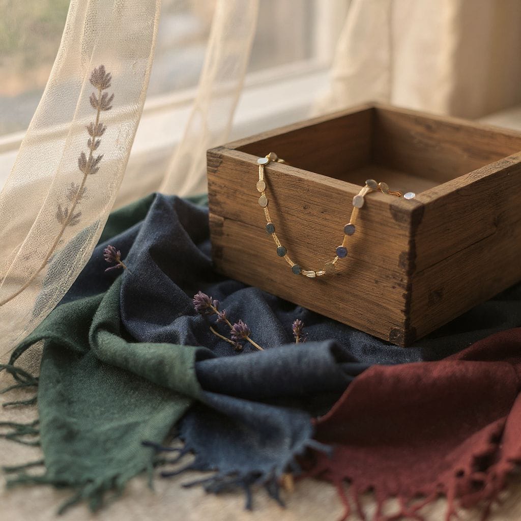 Altın Renkli Yuvarlak Detaylı Kolye – Zarif ve Modern Tasarım Takı