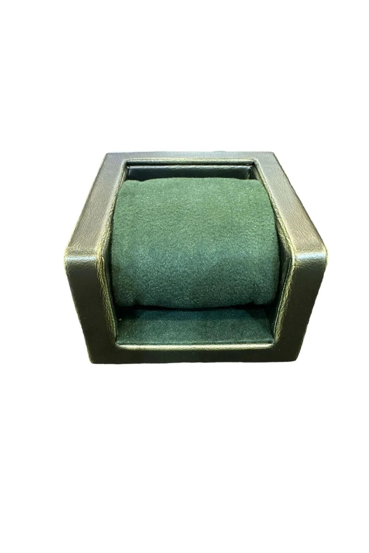 Saat Koltuğu Watch Chair, Tekli Saat Teşhir Etme Standı Yeşil