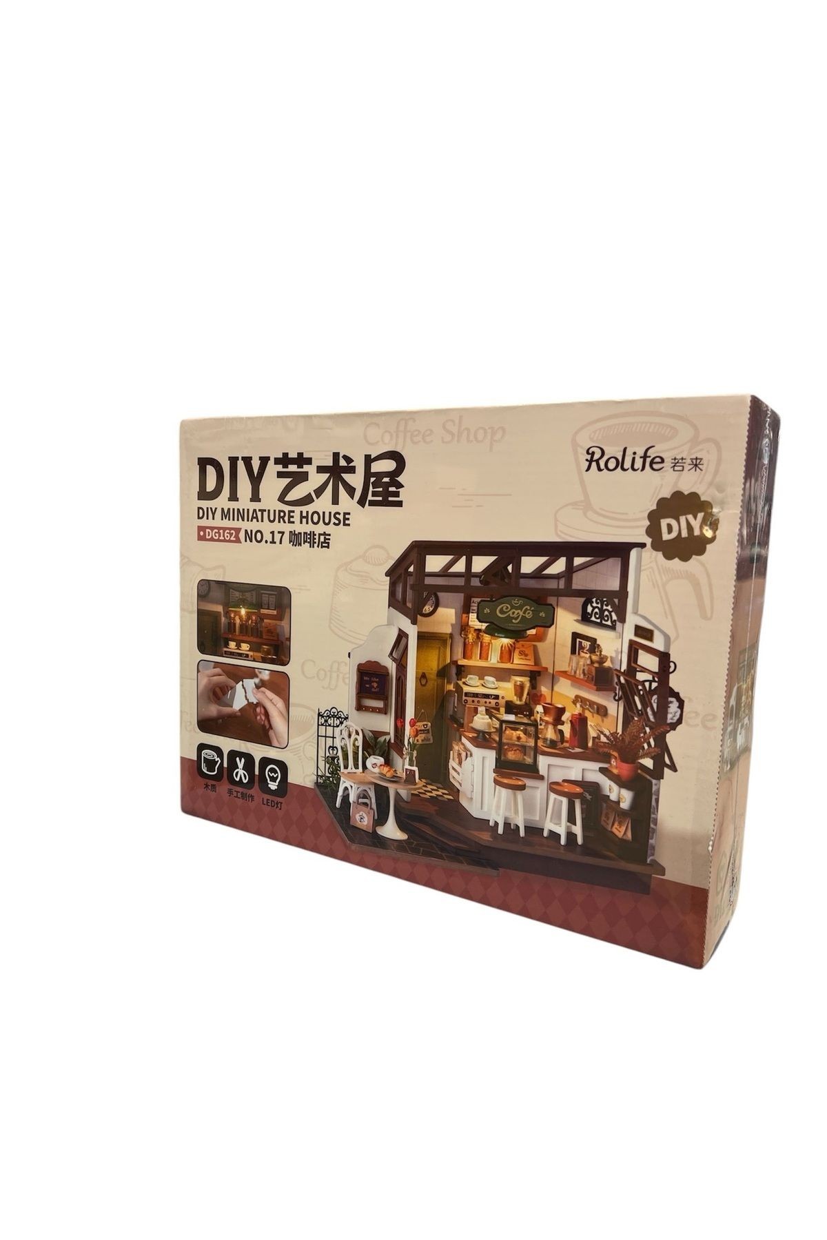 Rolife DIY Minyatür Ev - Flavory Cafe DG162