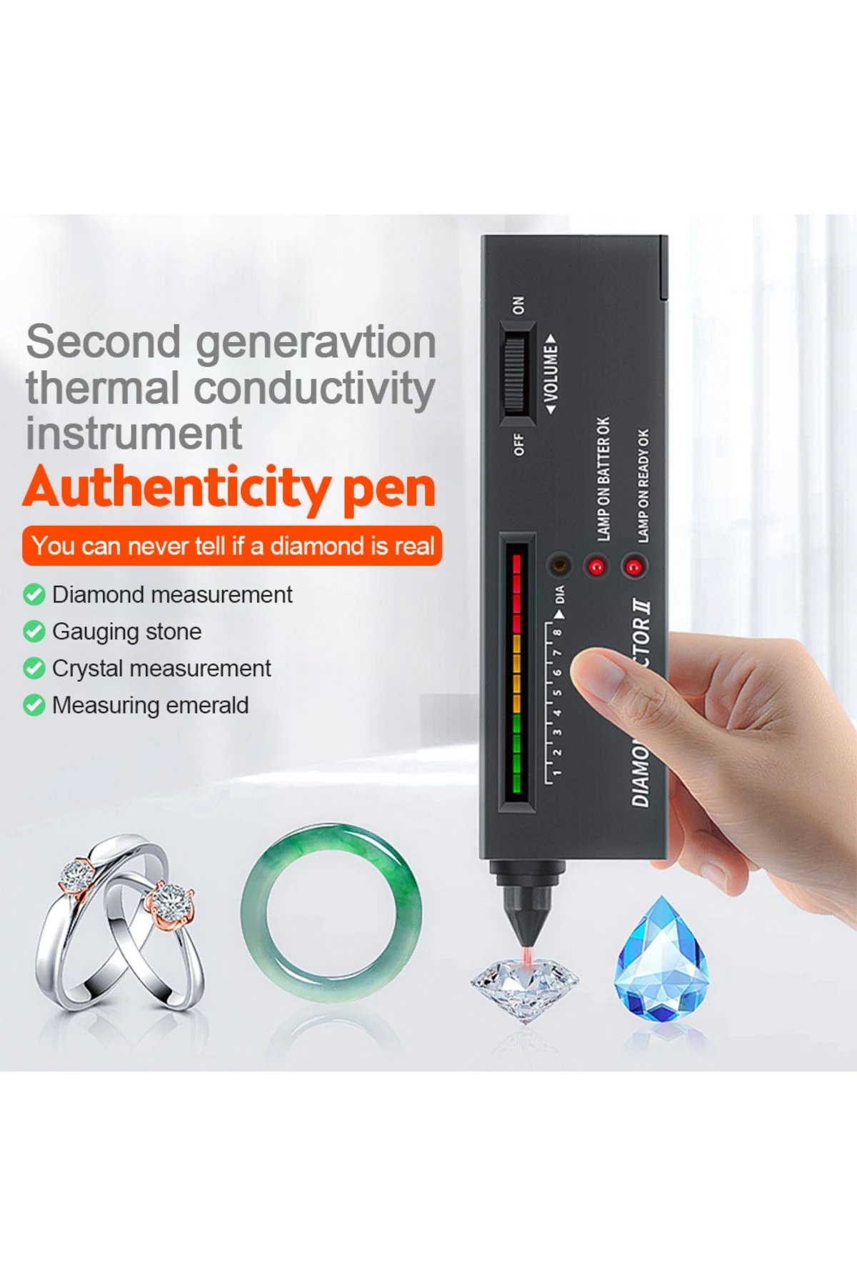 Elmas Ölçüm Cihazı Pırlanta Karat Ölçme