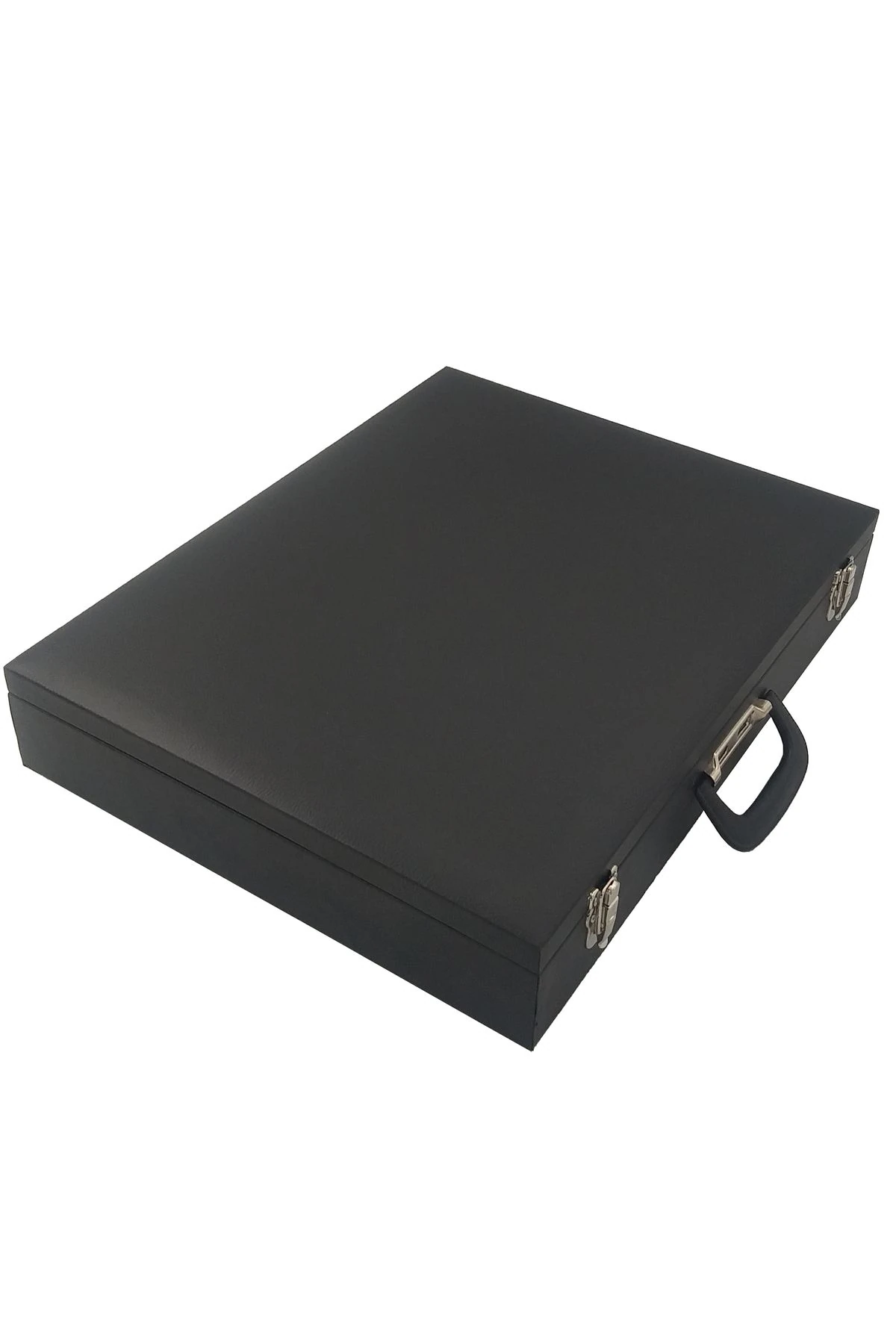 Saat Çantası 30'lu Camsız Siyah içi Beyaz