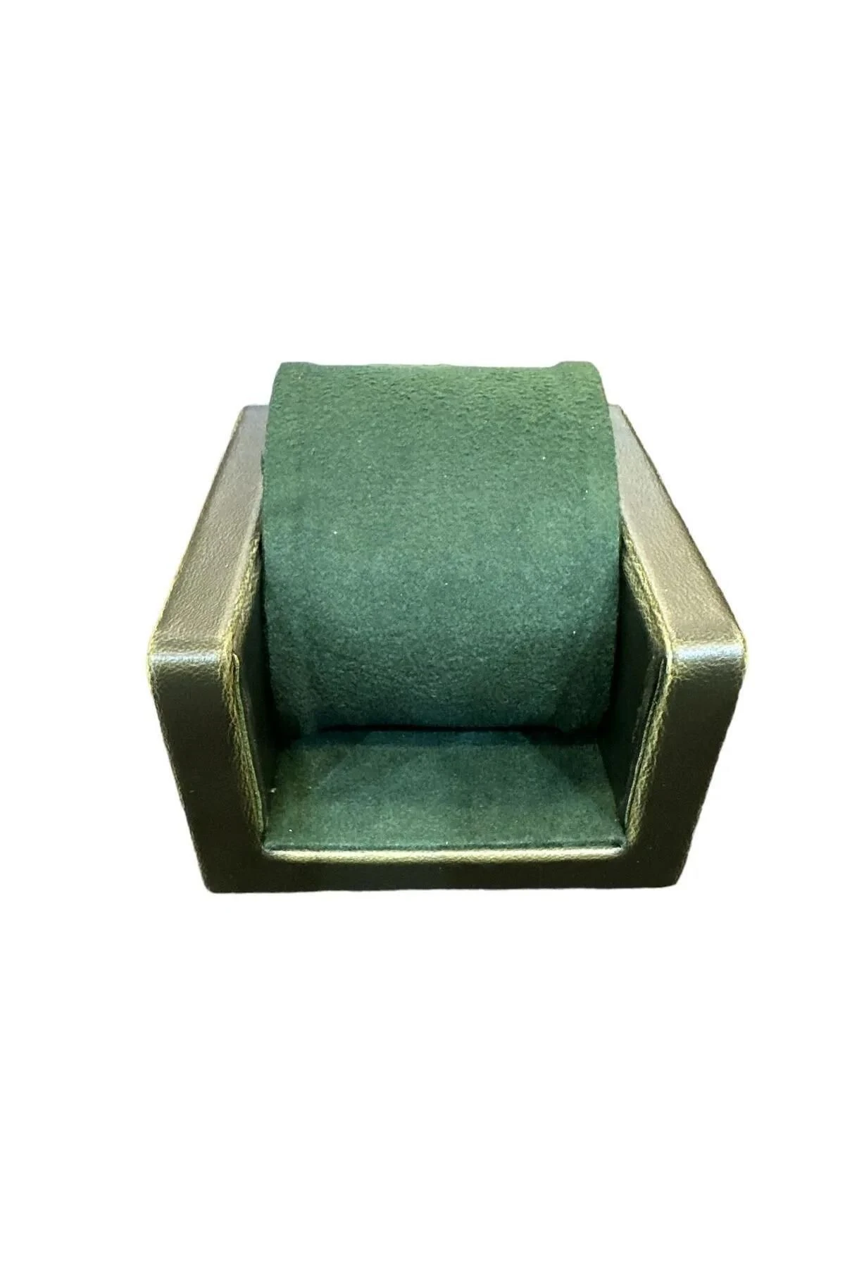 Saat Koltuğu Watch Chair, Tekli Saat Teşhir Etme Standı Yeşil