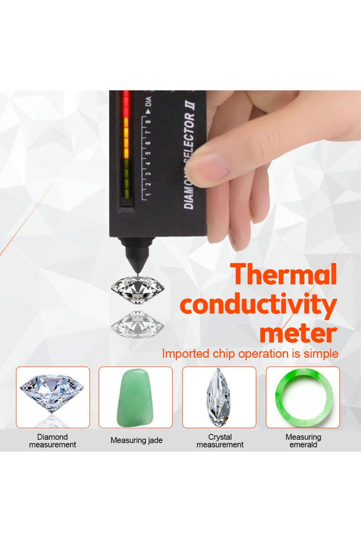 Elmas Ölçüm Cihazı Pırlanta Karat Ölçme