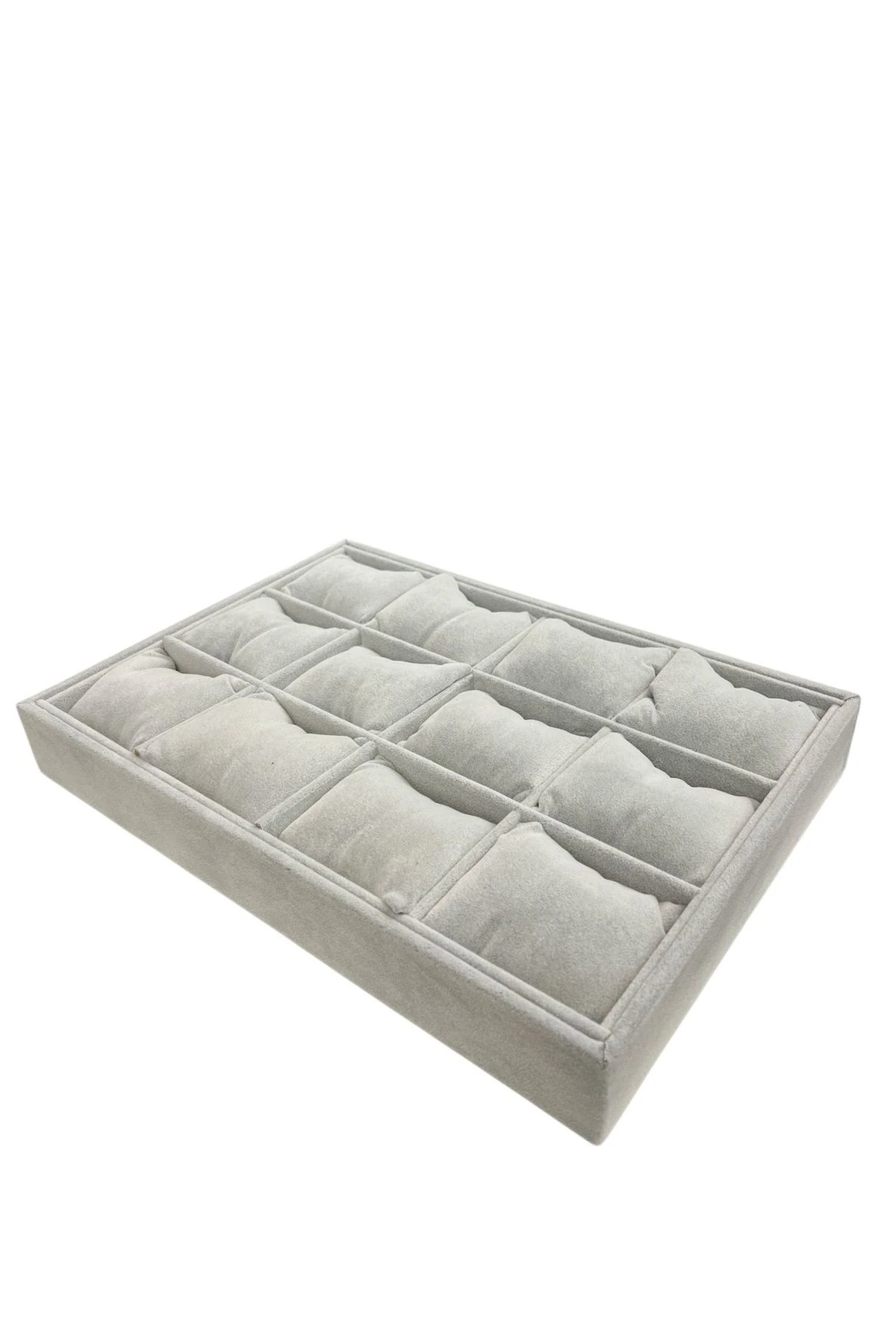 Saat Ve Bileklik Tablası 12'li GRİ