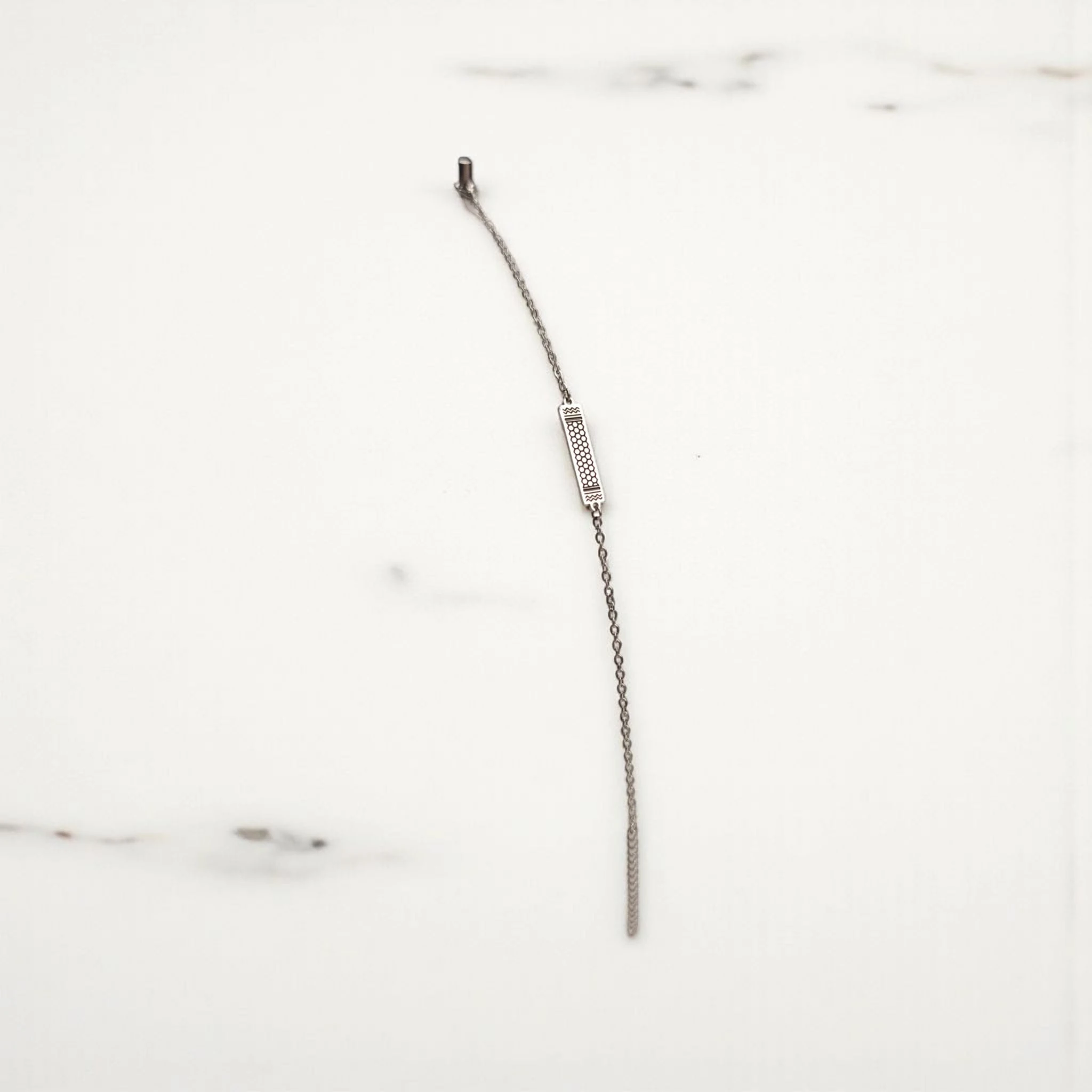 Filistin Tasarımlı Şık Çelik Bileklik