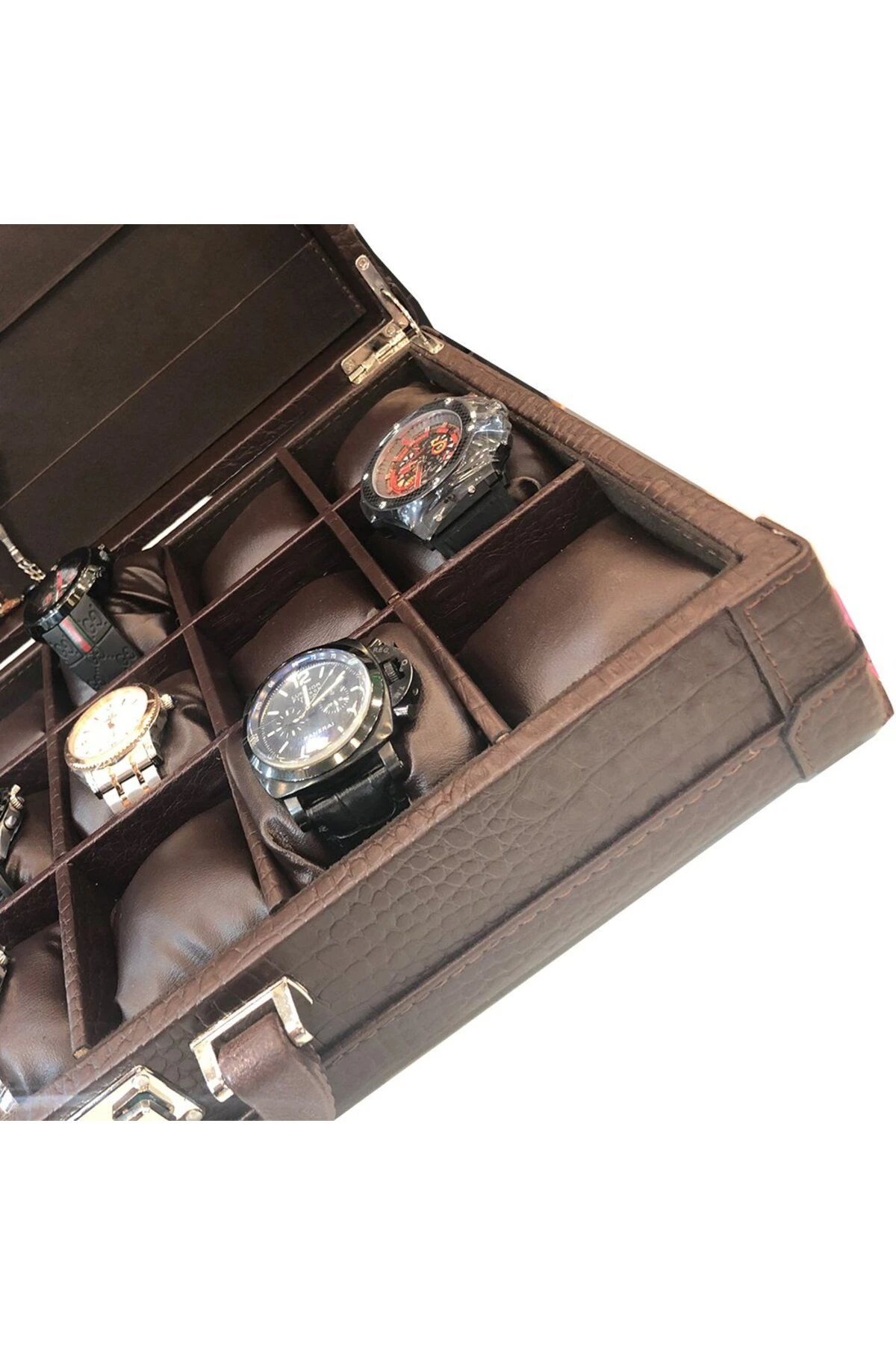 Kombin Çantası Seyahat Bölmeli Kahve