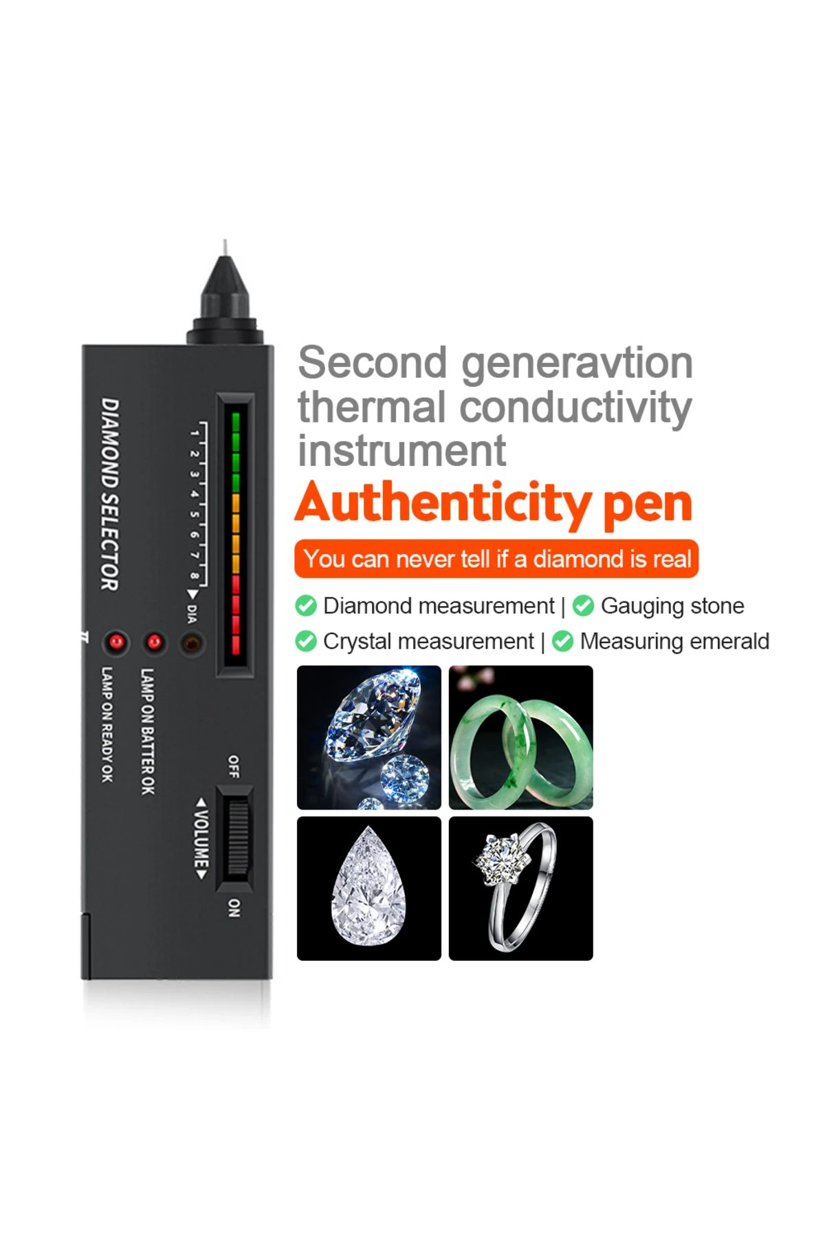 Elmas Ölçüm Cihazı Pırlanta Karat Ölçme