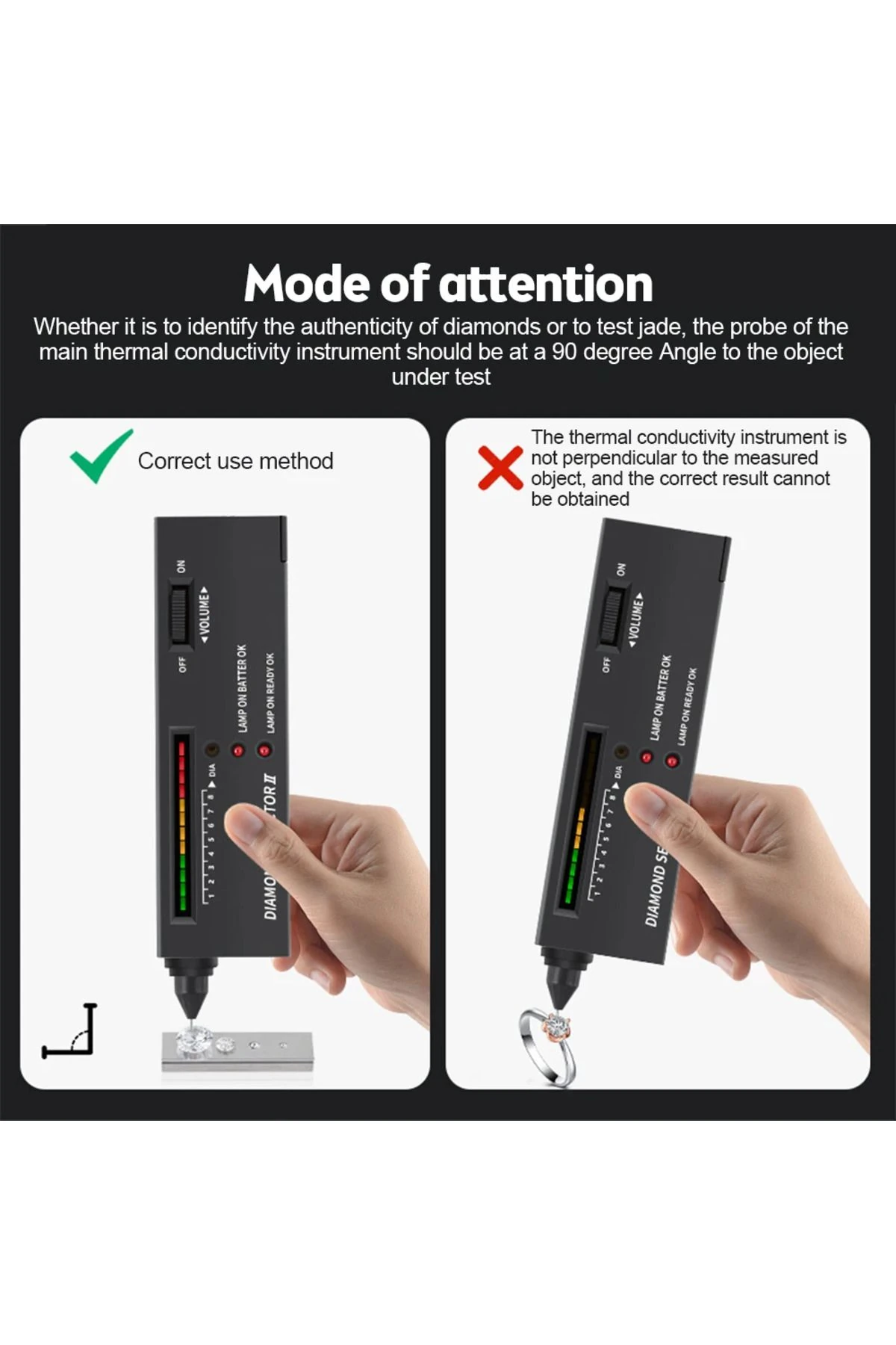 Elmas Ölçüm Cihazı Pırlanta Karat Ölçme