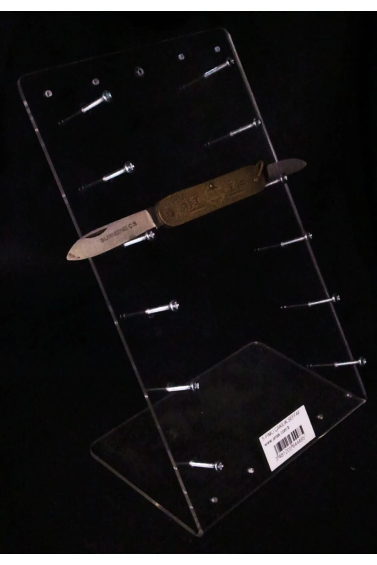 Çakı Standı 5 Pimli Şeffaf (5 Adet)