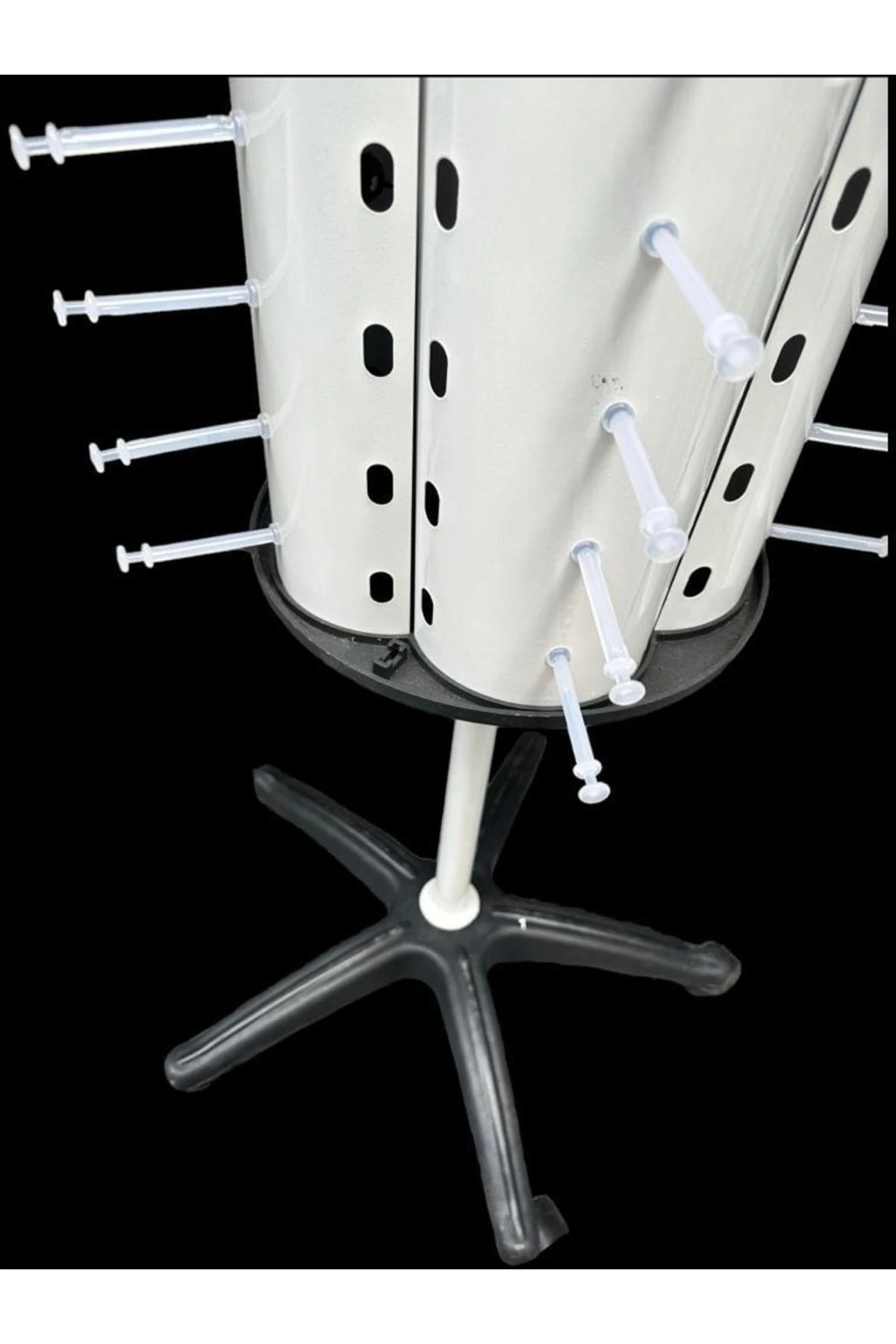 Gözlük Standı 95'li Metal Ayaklı Dönerli Model