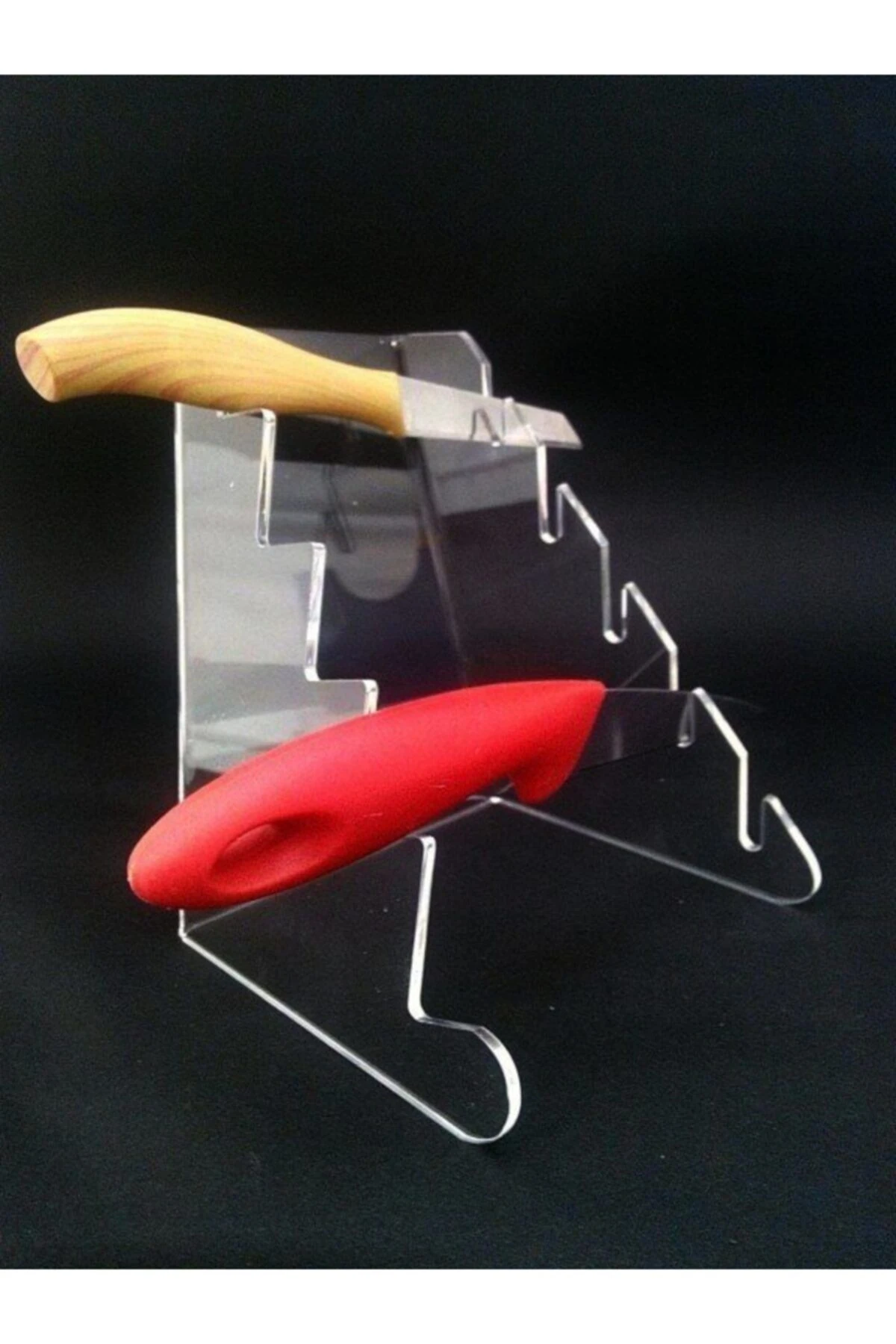 Çakı Standı Pleksi Dikey Model