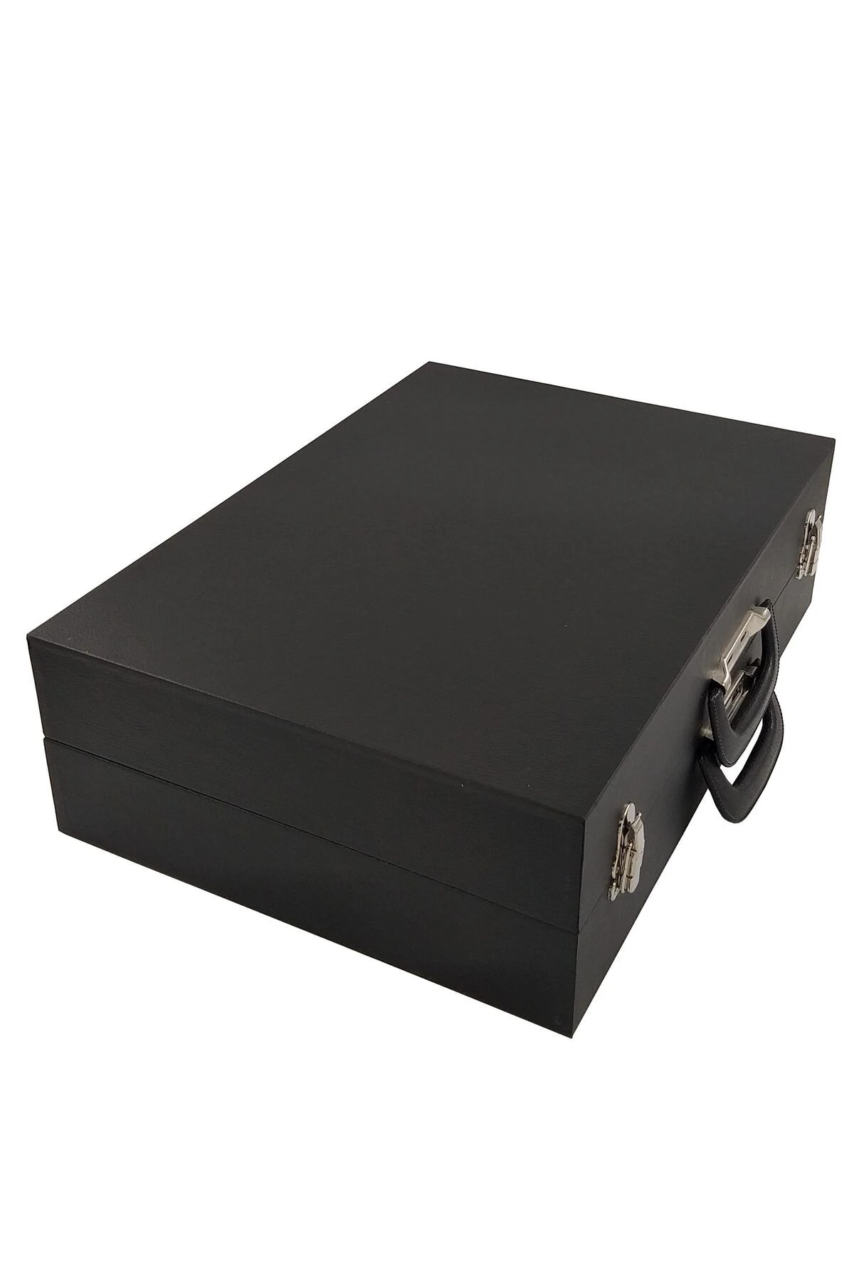 Saat Çantası 48'li Siyah içi Beyaz