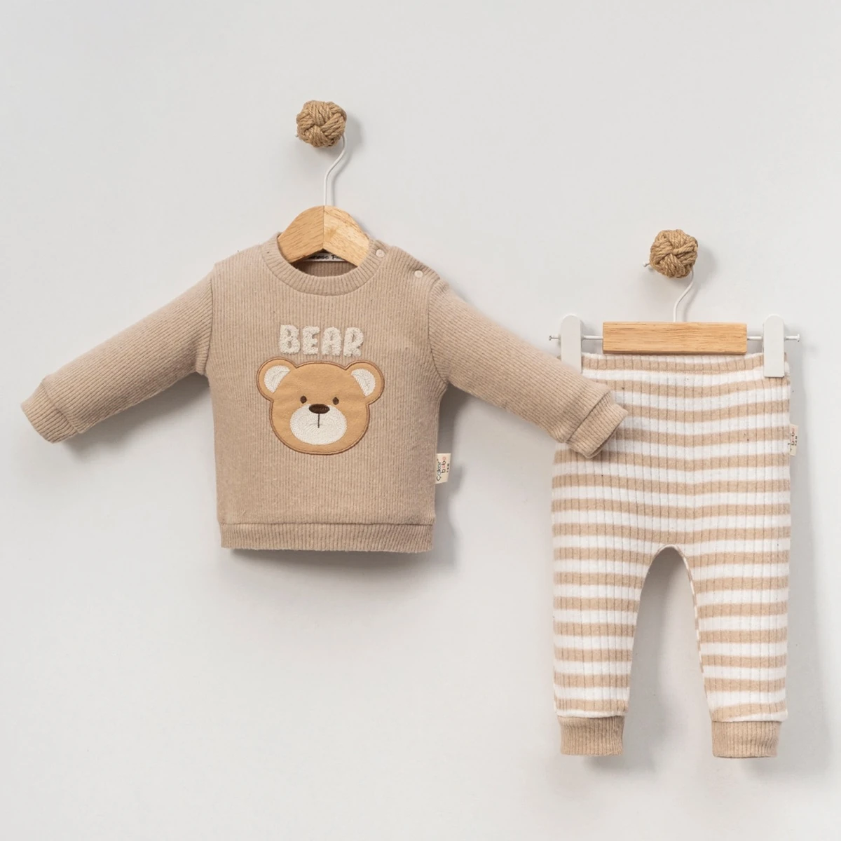 BEAR Yünlü 2’li Tulum Seti