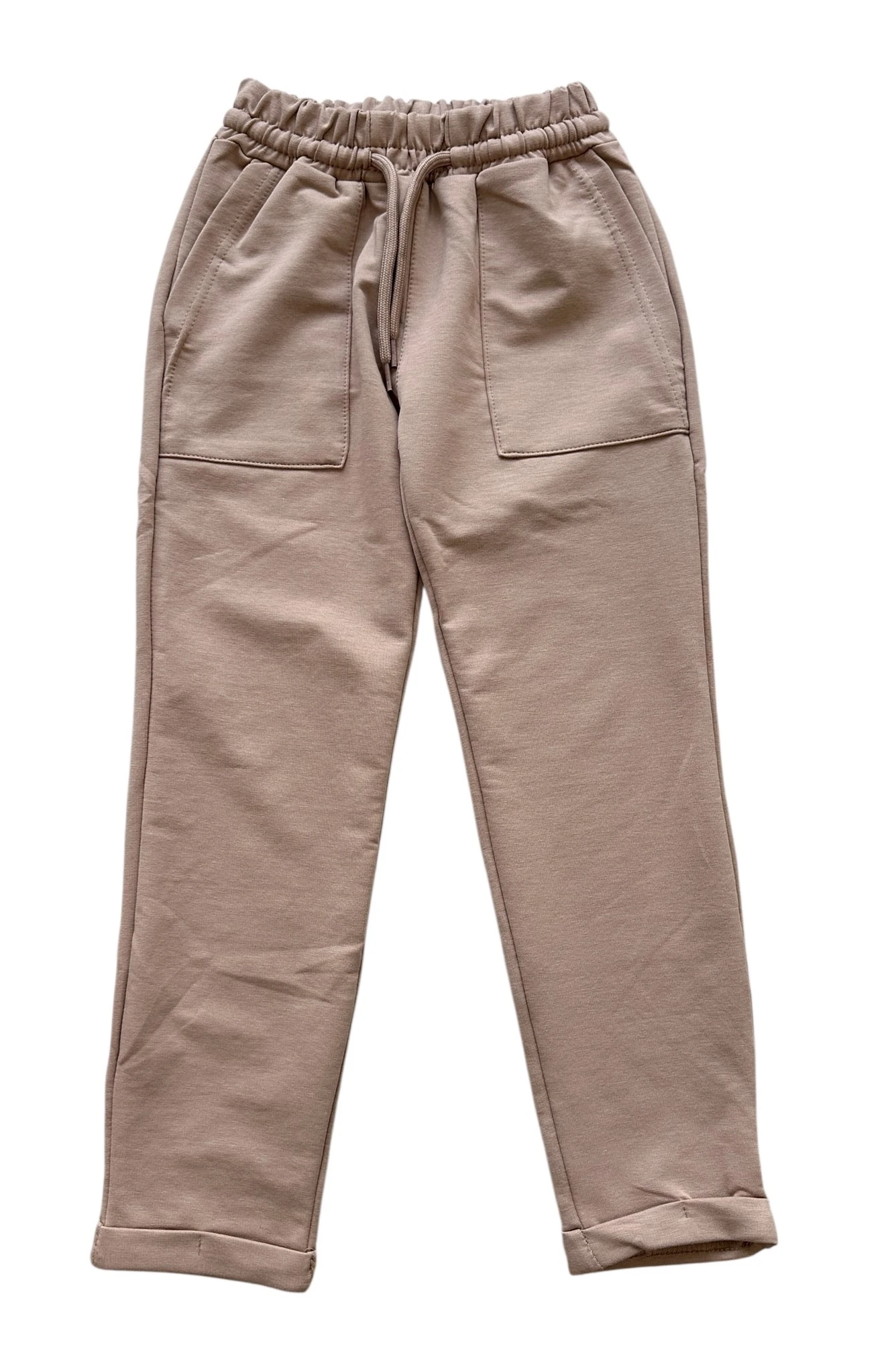 Çift Cepli Erkek Çocuk Kahve Eşofman Altı