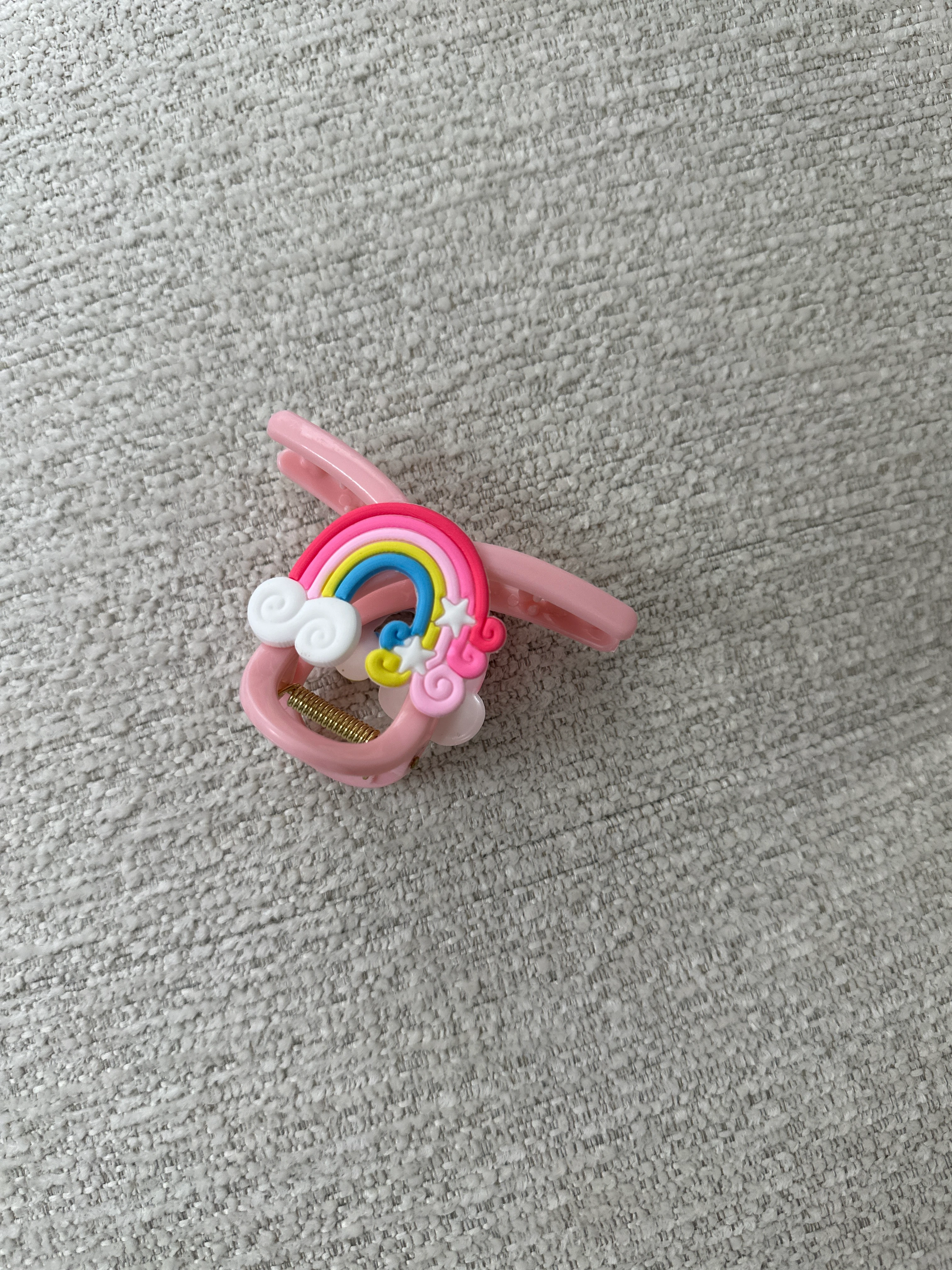 Pudra Gökkuşağı Mandal Kız Çocuk Tokası