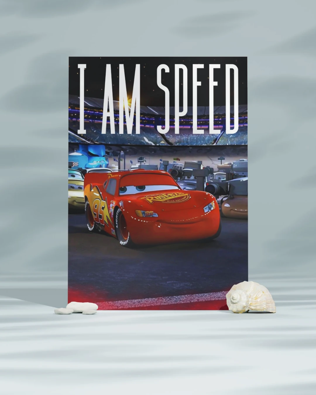 Cars Şimşek McQueen Posteri