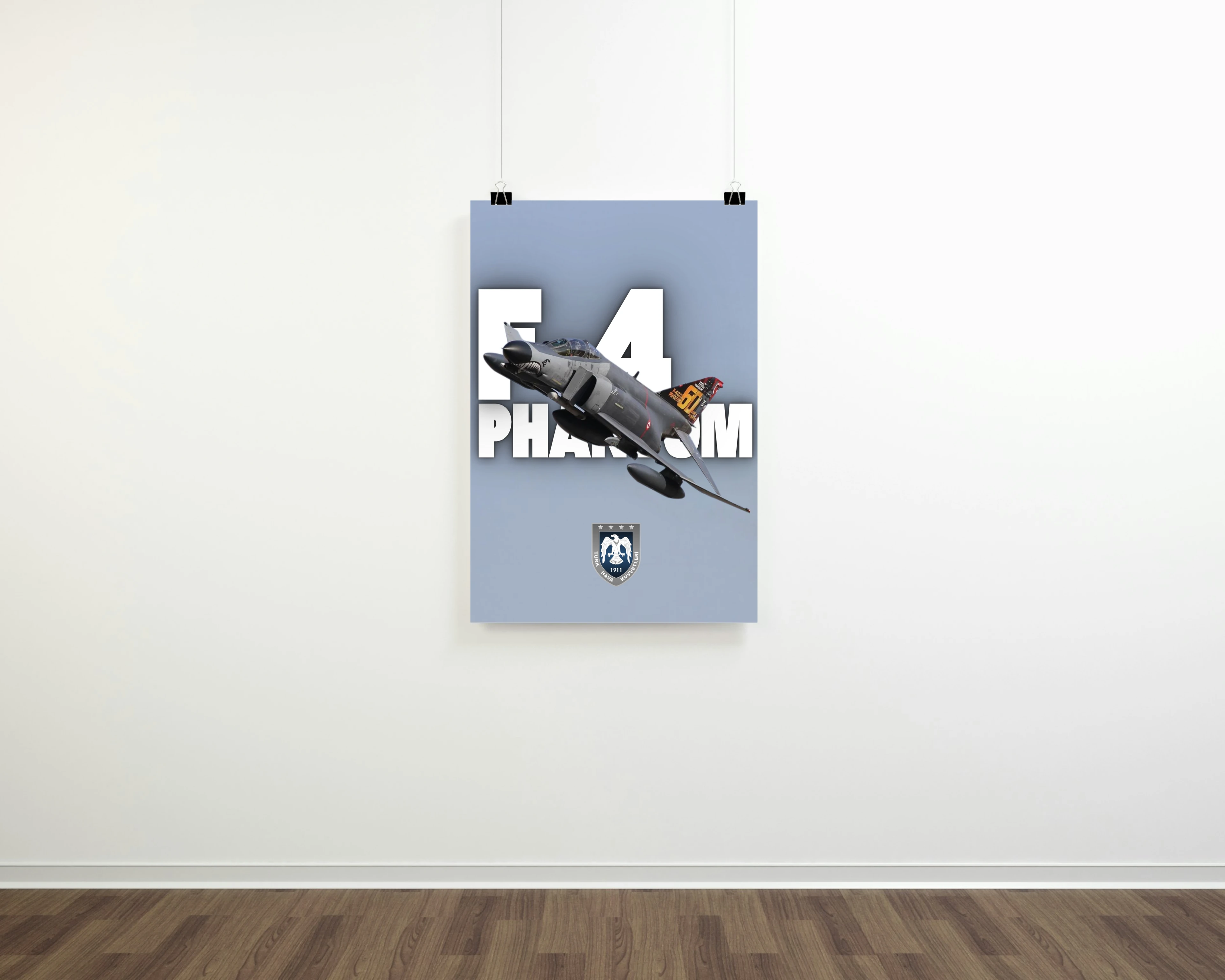 F4-Phantom Türk Hava Kuvvetleri Posteri (Türk Silahlı Kuvvetleri Serisi)