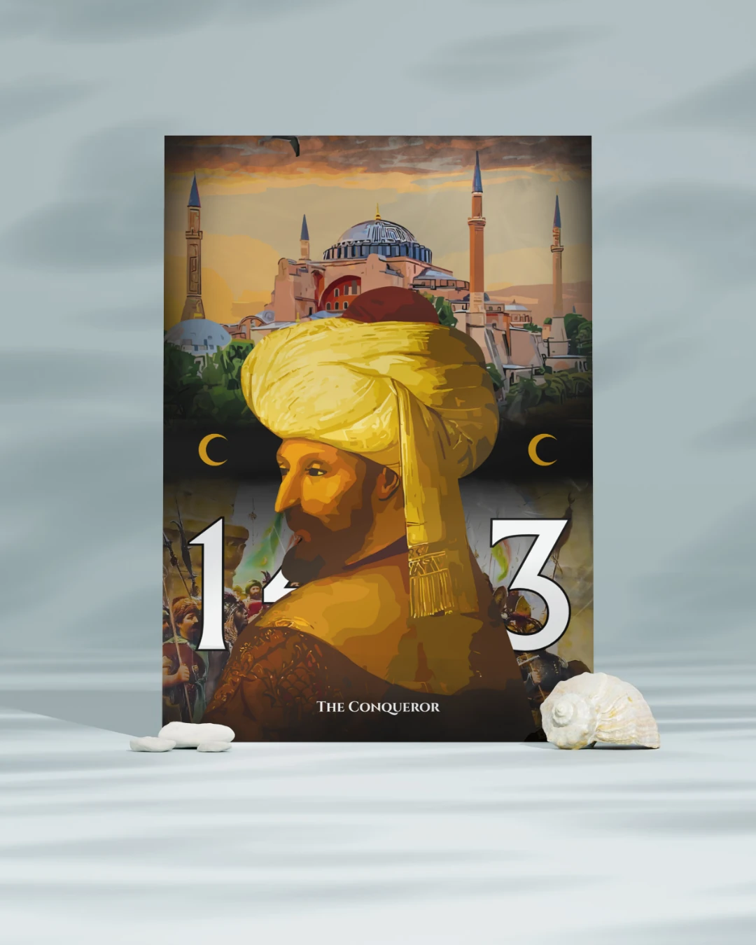 Fatih Sultan Mehmed Posteri (Osmanlı İmparatorluğu Serisi)