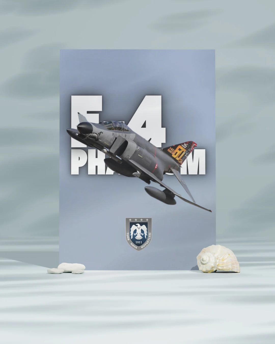 F4-Phantom Türk Hava Kuvvetleri Posteri (Türk Silahlı Kuvvetleri Serisi)