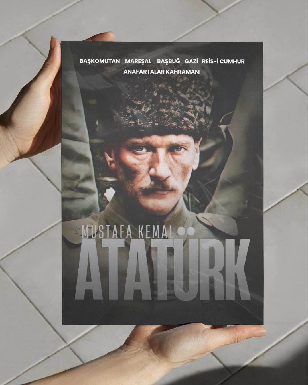 Mustafa Kemal Atatürk Posteri (Atatürk Serisi)